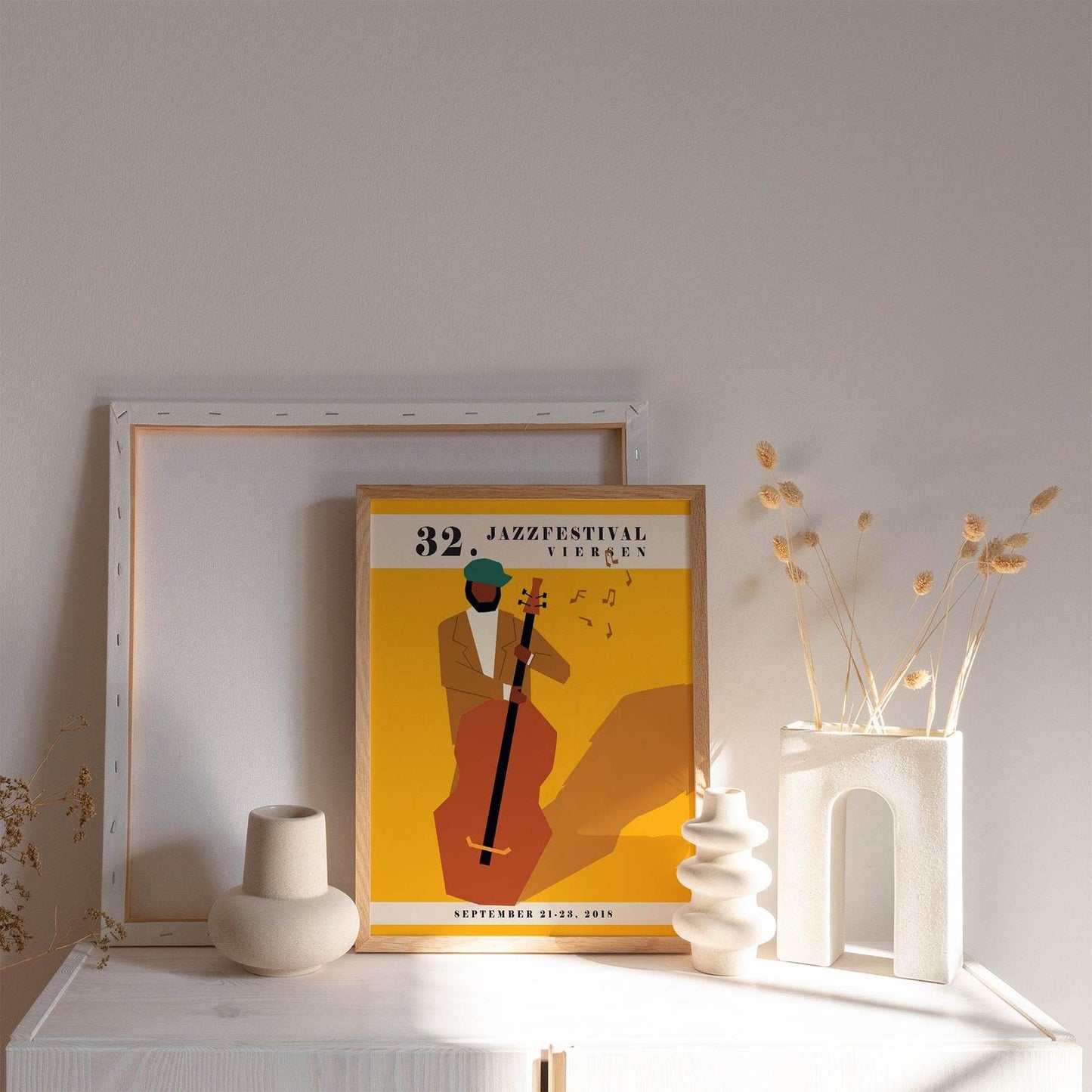 Jazz Festival Art Poster - HypeSheriff Europe