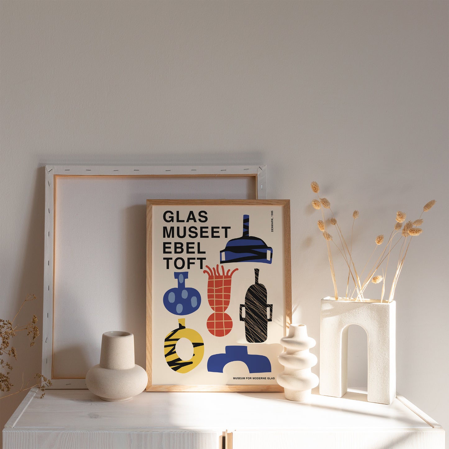 Glasmuseet Ebeltoft, Denmark Poster