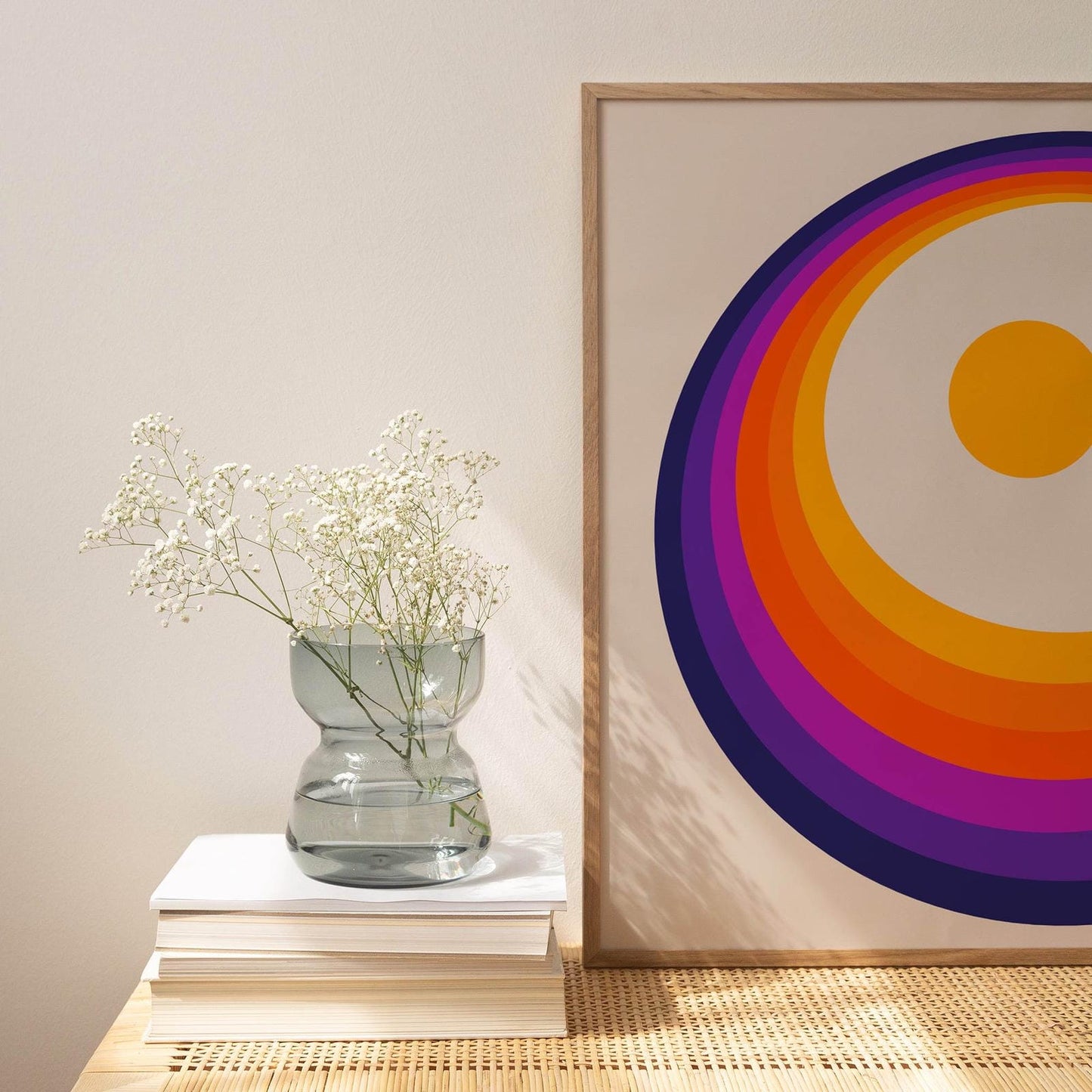 Rainbow Retro Poster - HypeSheriff Europe
