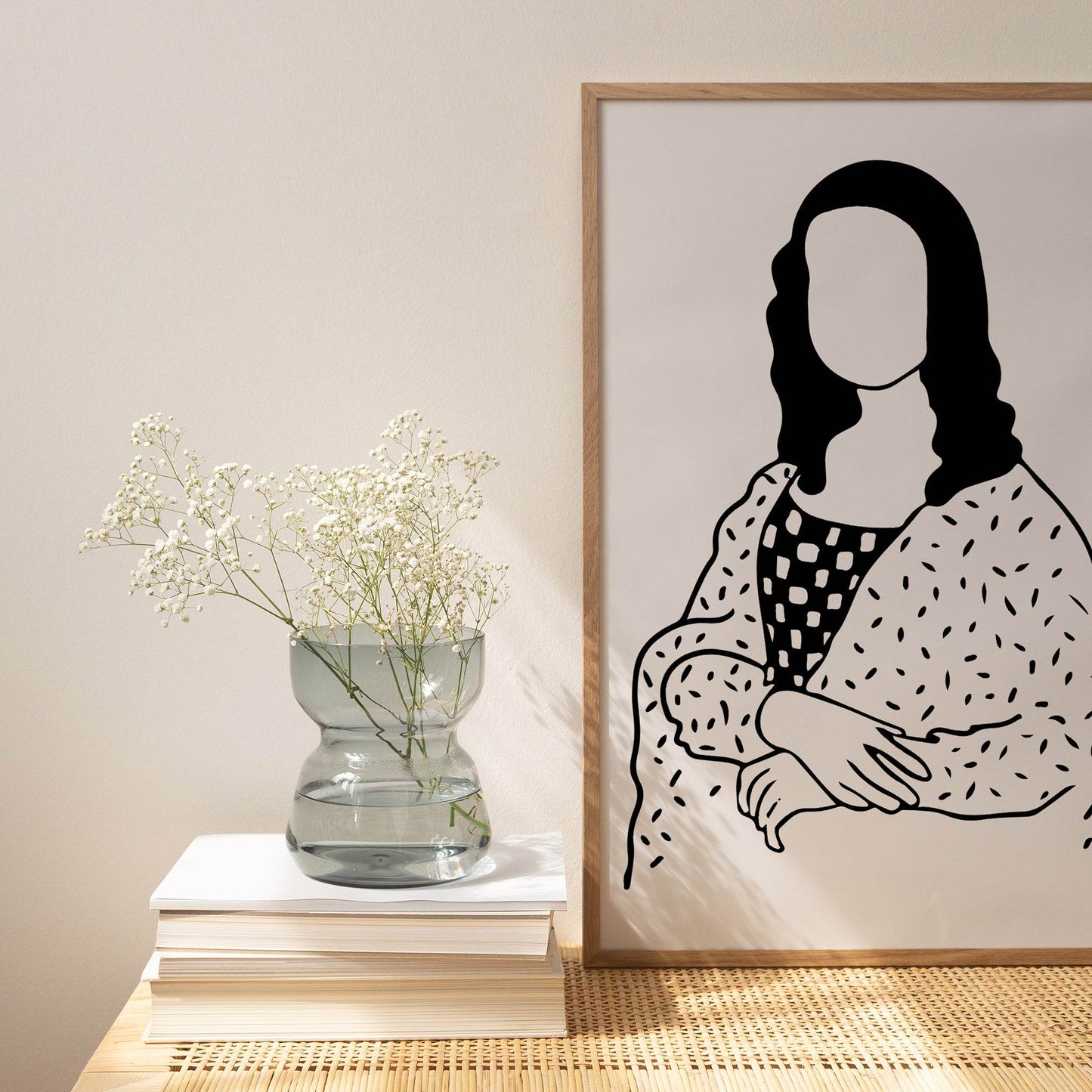 Mona Lisa Drawing Print - HypeSheriff Europe