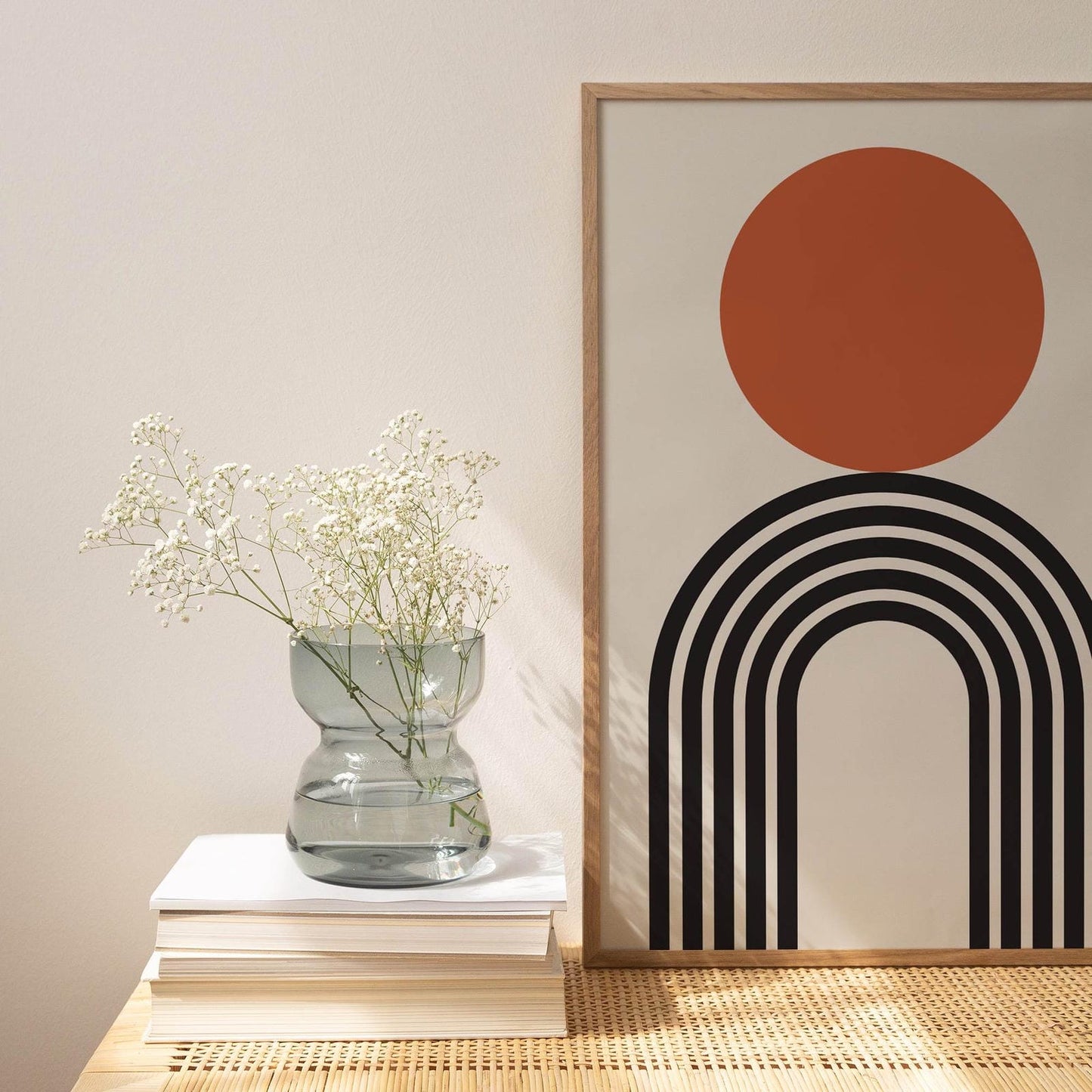 Geometric Rainbow Arch Print - HypeSheriff Europe