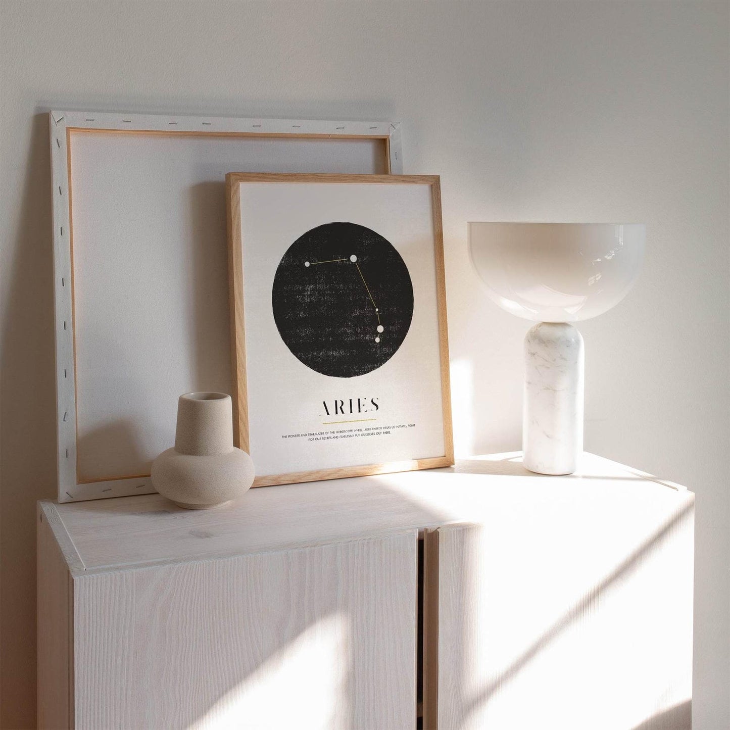 Aries Zodiac Art Print - HypeSheriff Europe