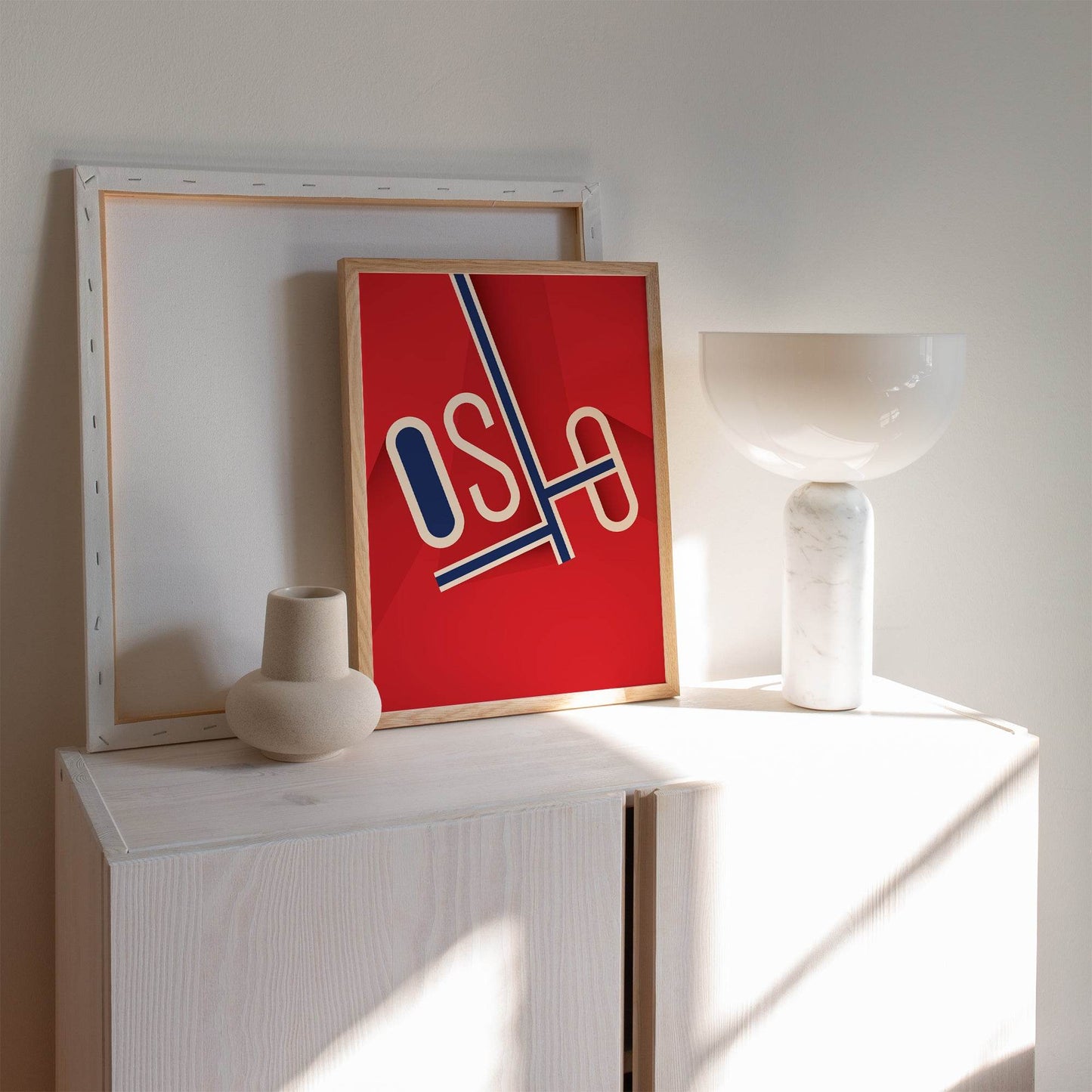 Oslo Minimalist Poster - HypeSheriff Europe