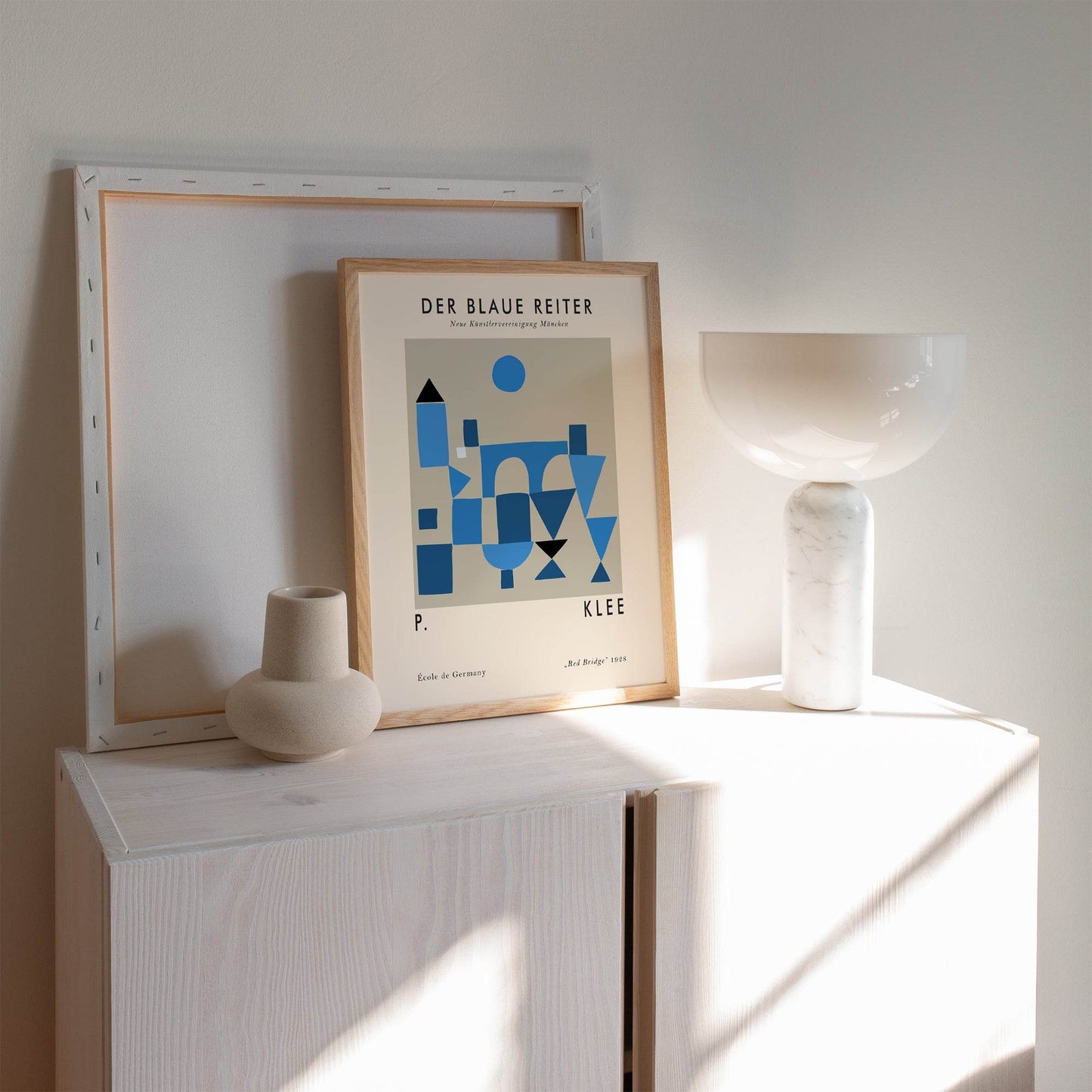 Blue Paul Klee Poster - HypeSheriff Europe