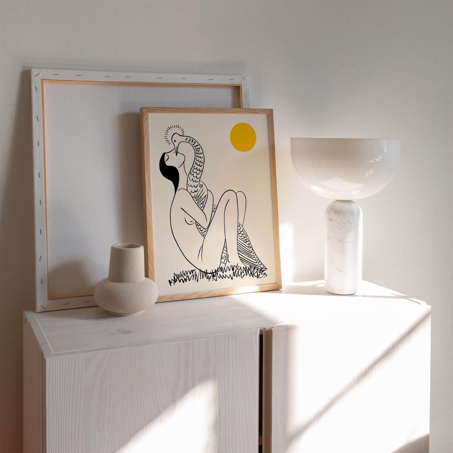 Art Nouveau Illustration Print - HypeSheriff Europe