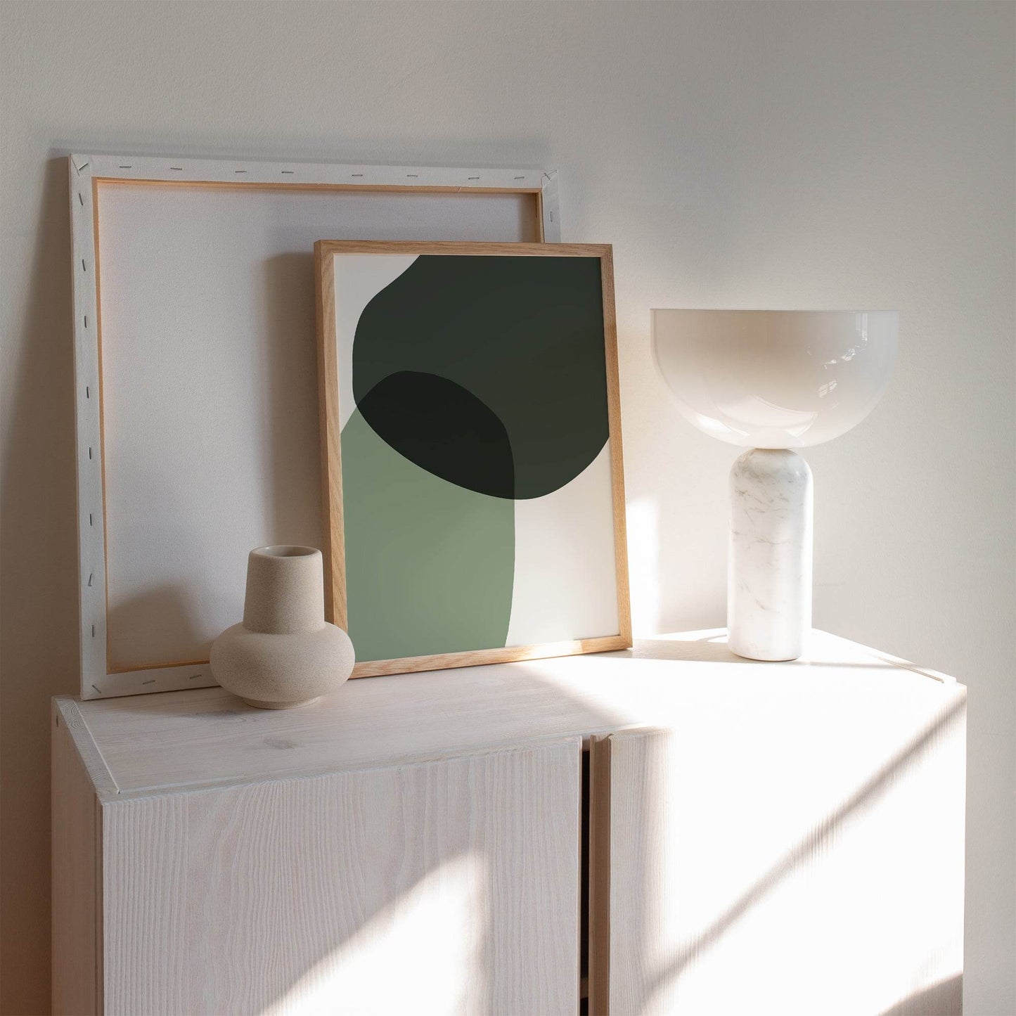 Green Abstraction - Minimalist Poster - HypeSheriff Europe