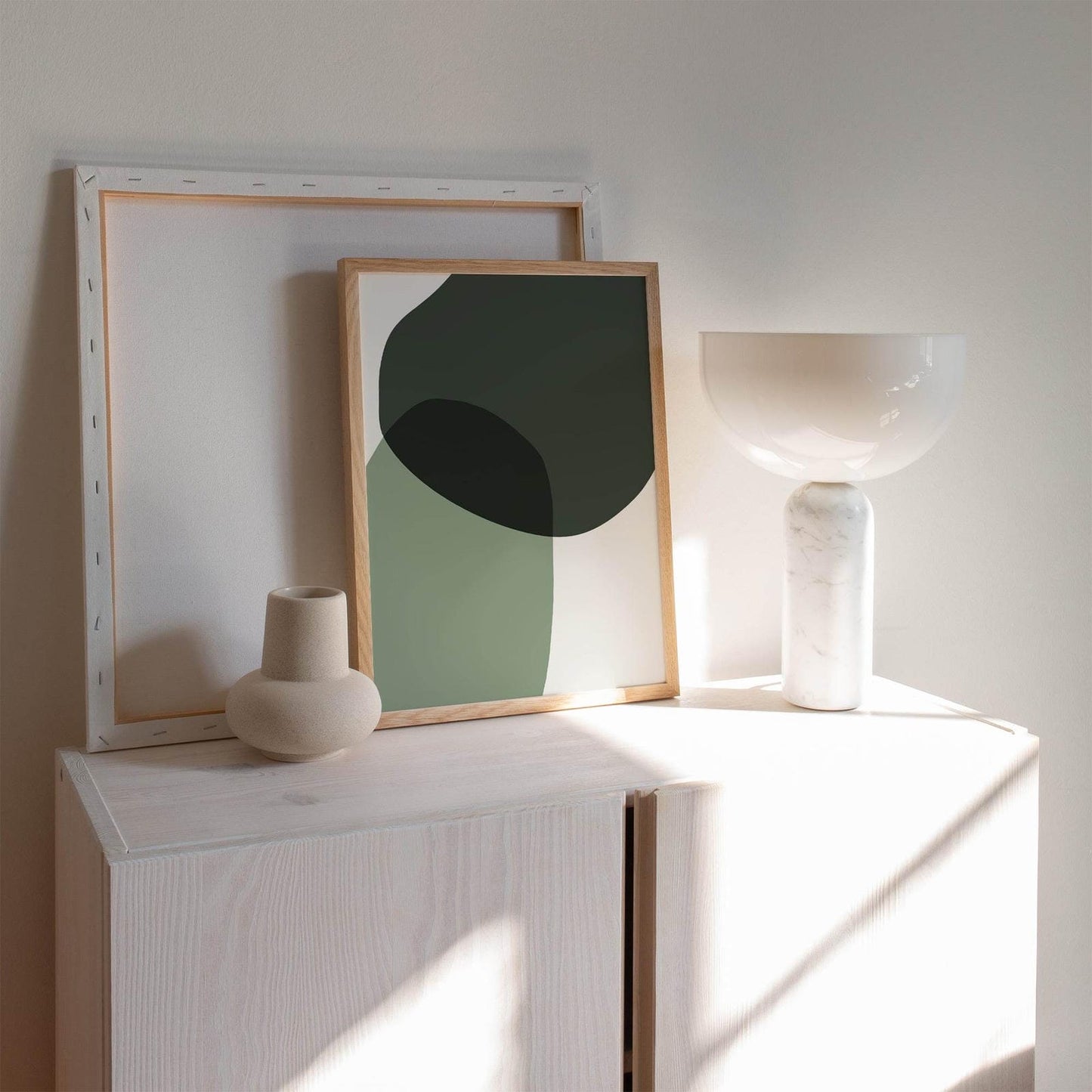 Green Abstraction - Minimalist Poster - HypeSheriff Europe