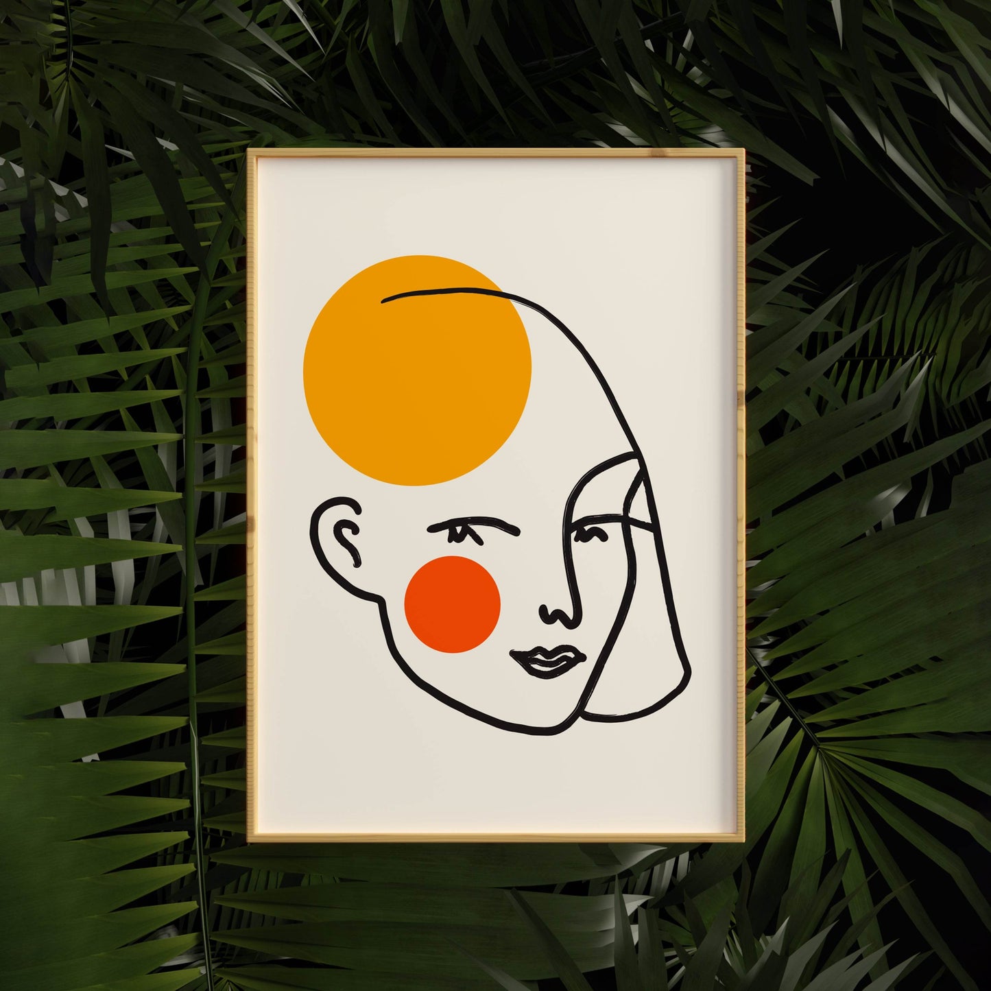 Girl Line Art Poster - HypeSheriff Europe