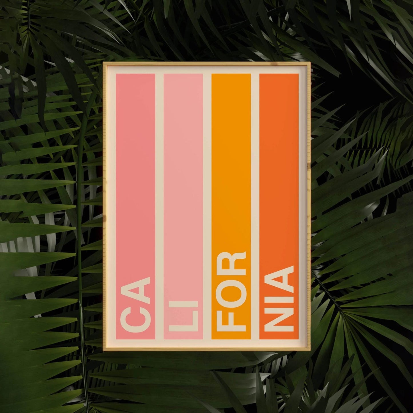 Minimalist California Poster - HypeSheriff Europe