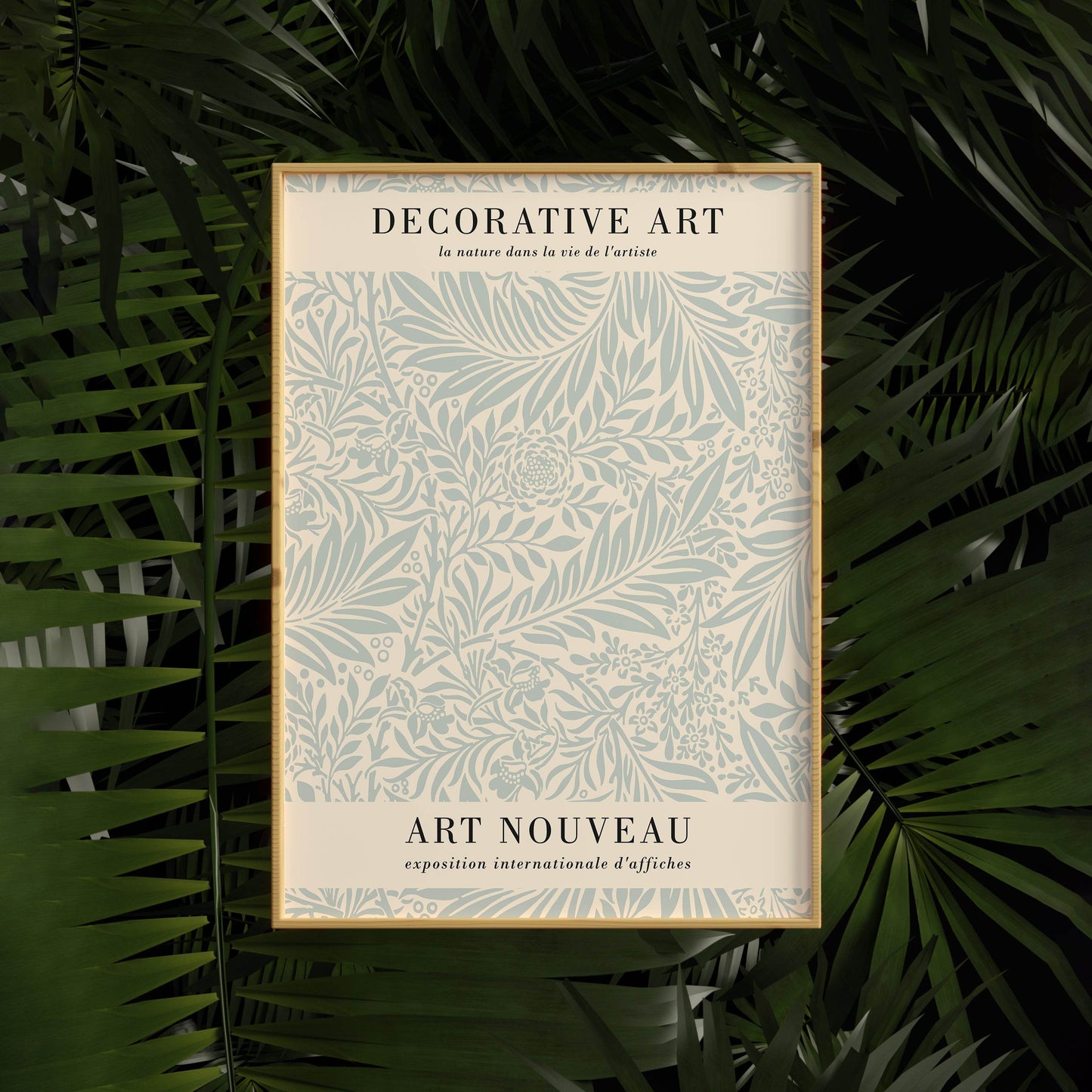 Vintage Pastel Floral Art Print - HypeSheriff Europe