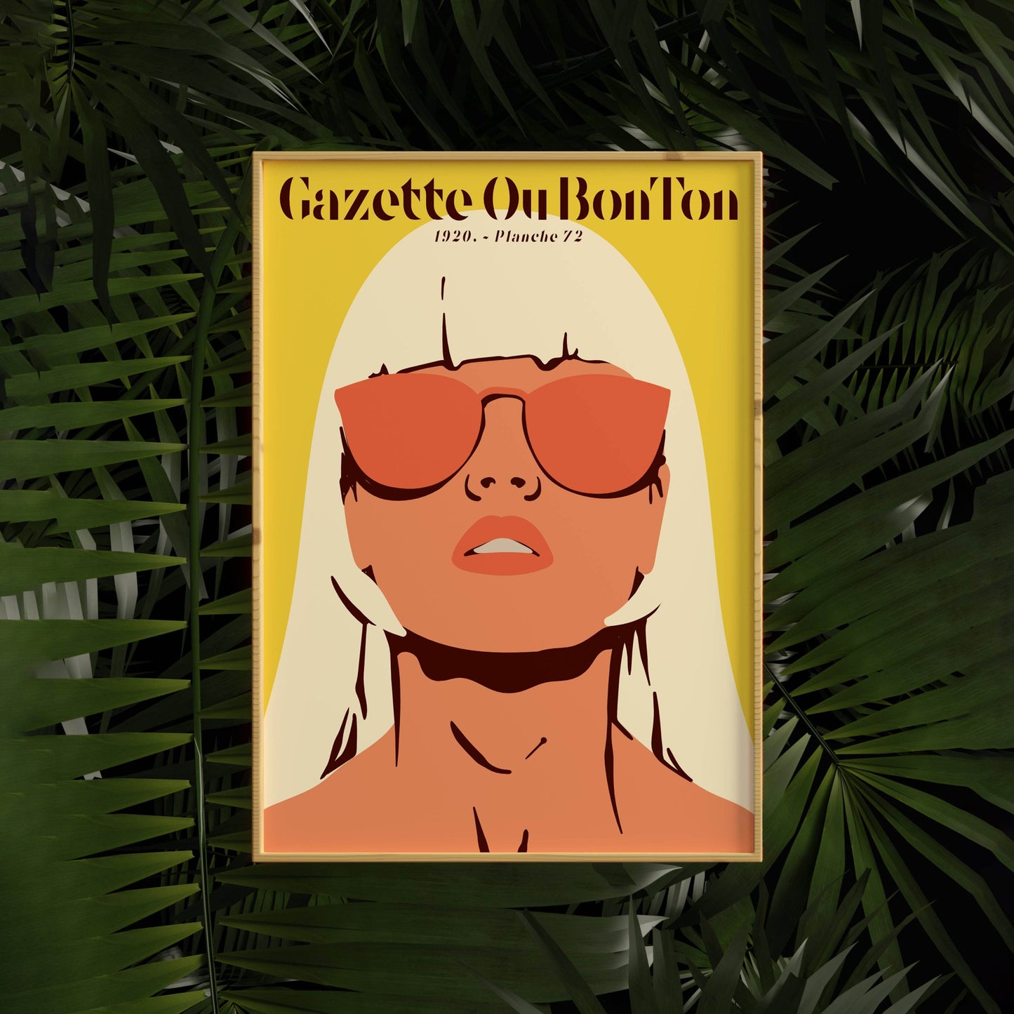 Vintage Fashion Mag Cover Poster - HypeSheriff Europe