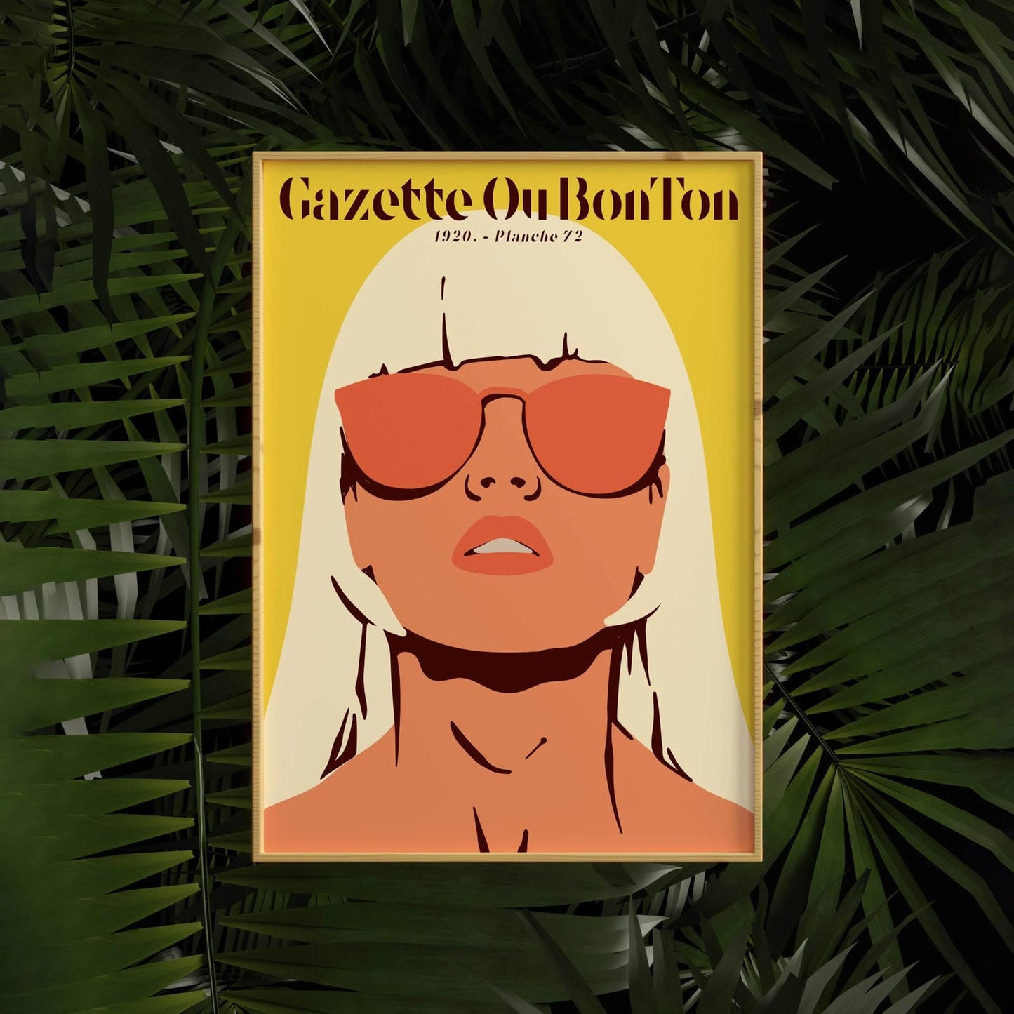 Vintage Fashion Mag Cover Poster - HypeSheriff Europe