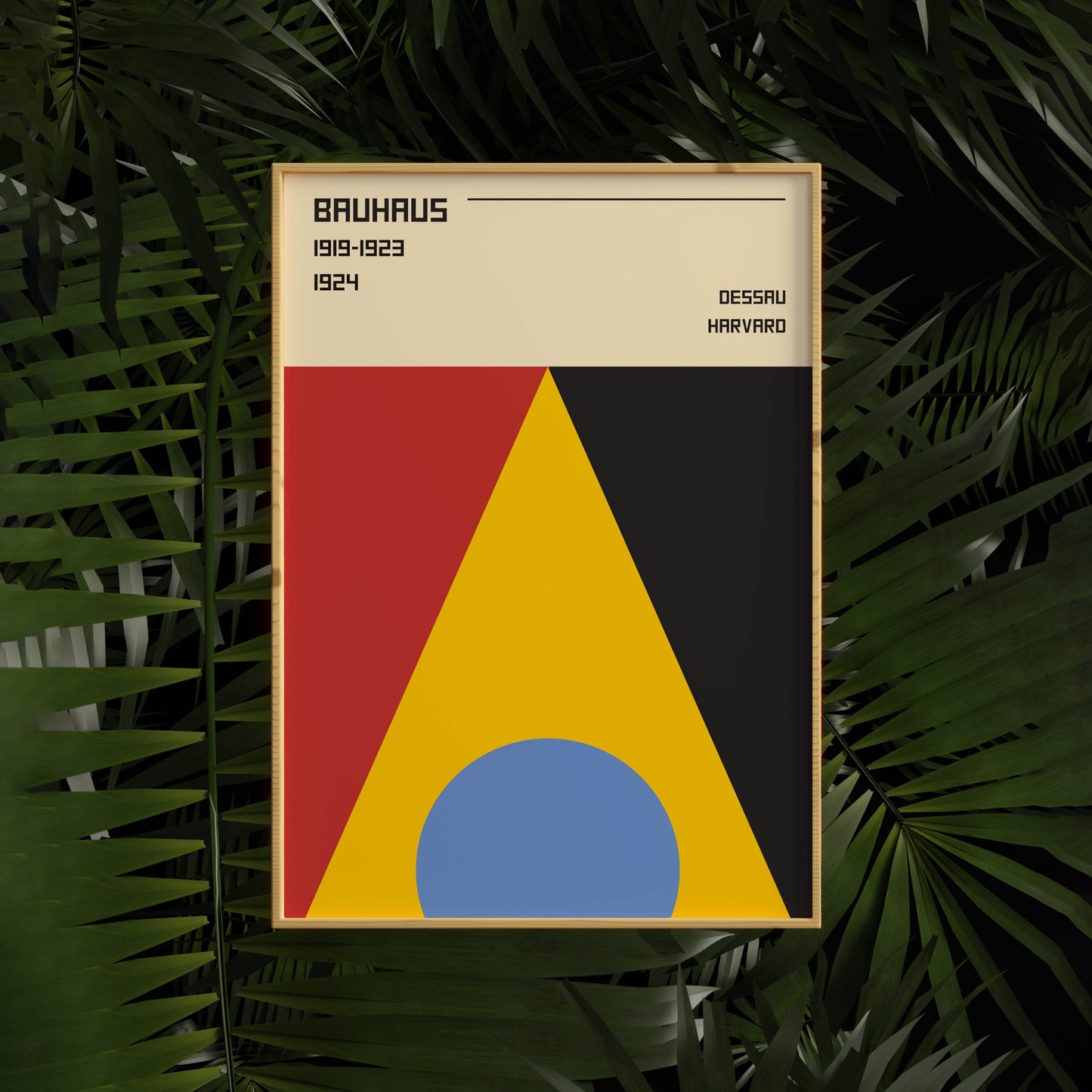 Minimalist Vintage Bauhaus Poster - HypeSheriff Europe