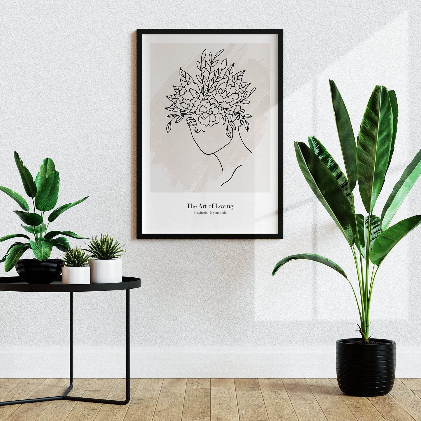 'The art of loving' - line art poster - HypeSheriff Europe