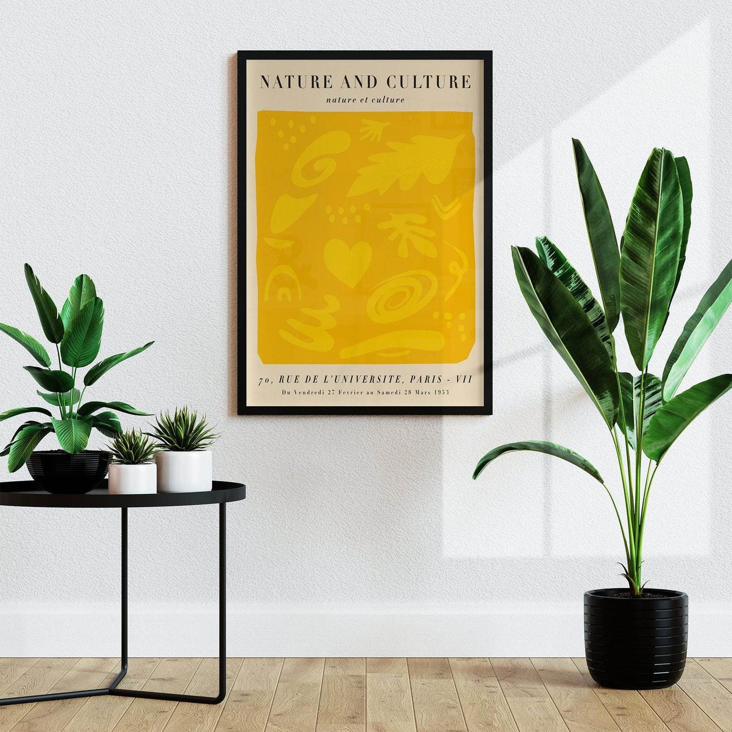 Nature and Culture - french exhibition poster - HypeSheriff Europe