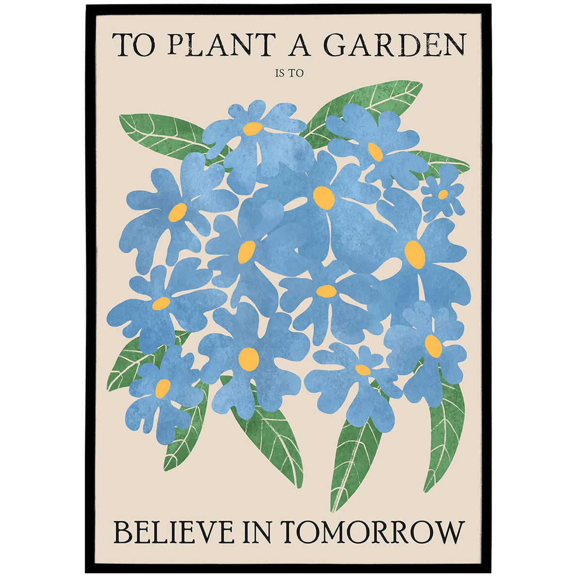 Plant Lover Quote Poster
