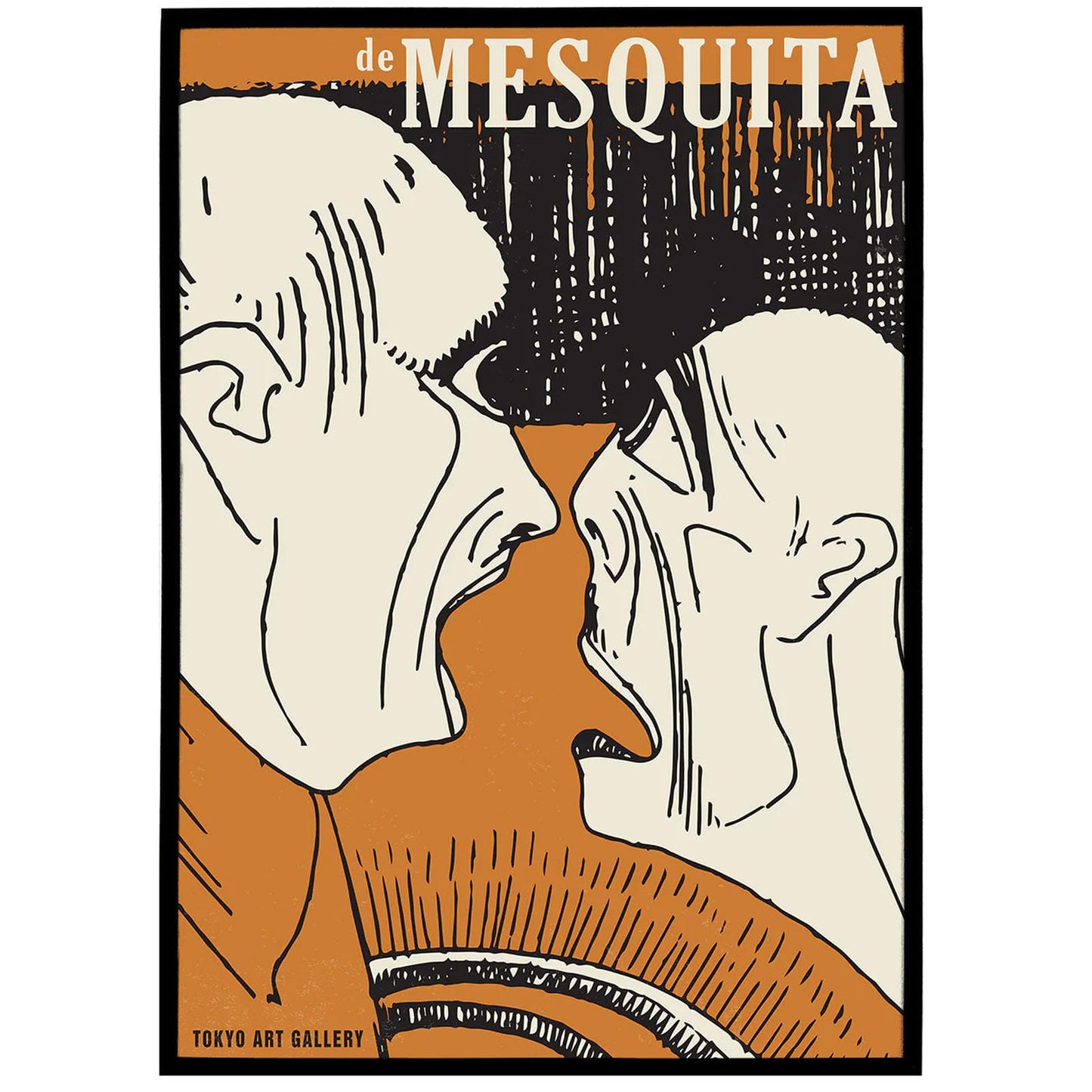 de Mesquita, Tokyo Exhibition Poster