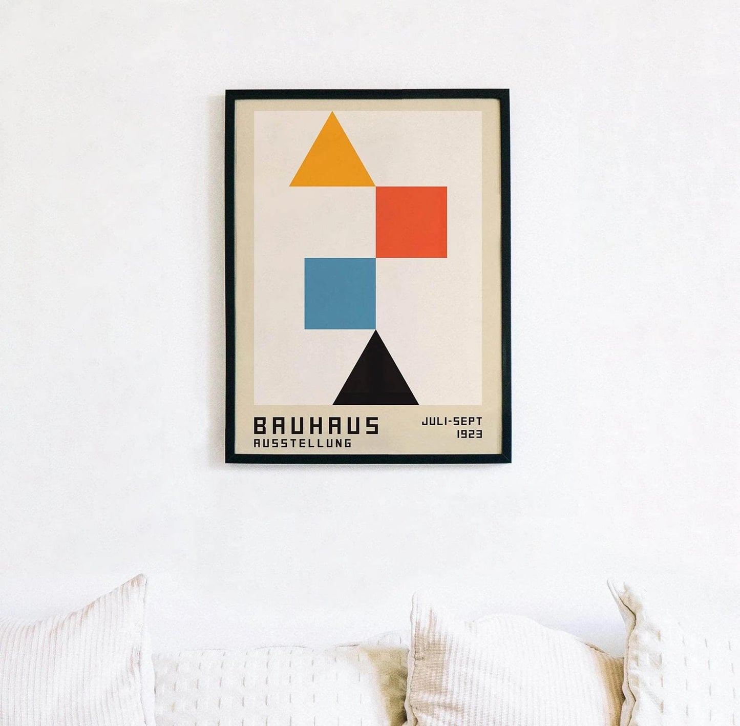 Bauhaus Triangles Poster - HypeSheriff Europe
