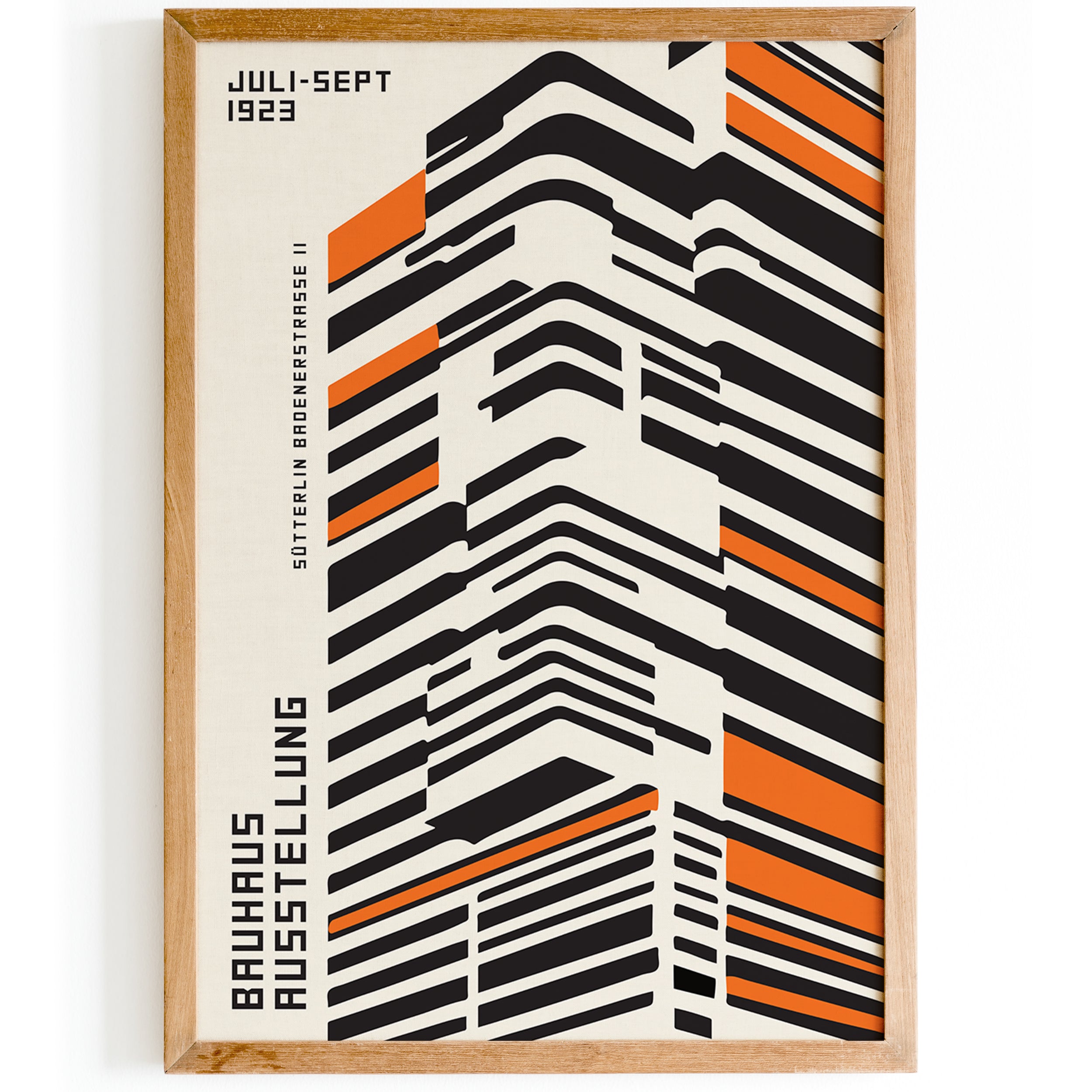 Bauhaus Ausstellung 1923 Poster HypeSheriff Europe