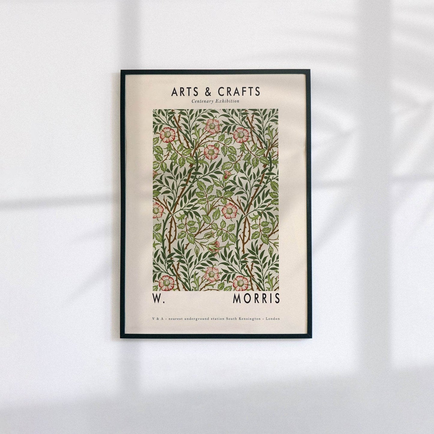 W. Morris Exhibition Poster - HypeSheriff Europe