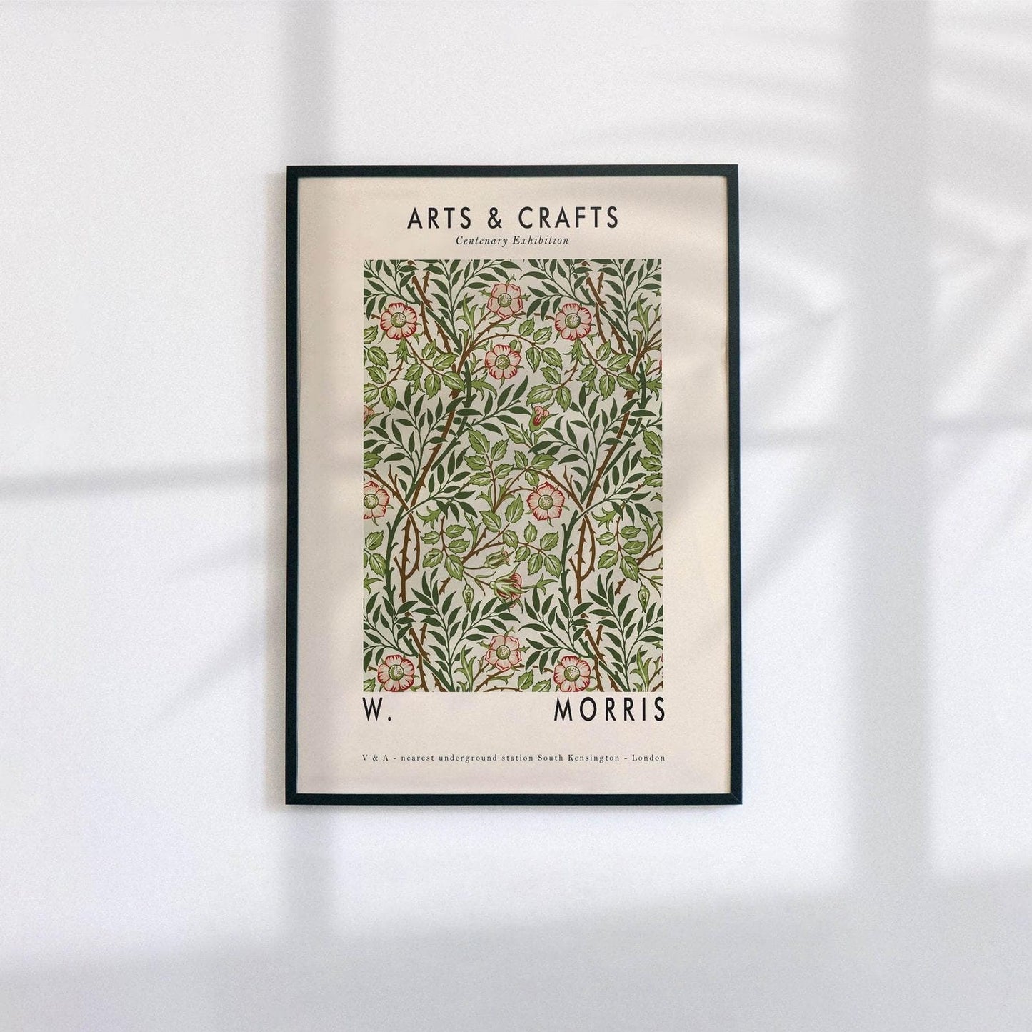 W. Morris Exhibition Poster - HypeSheriff Europe