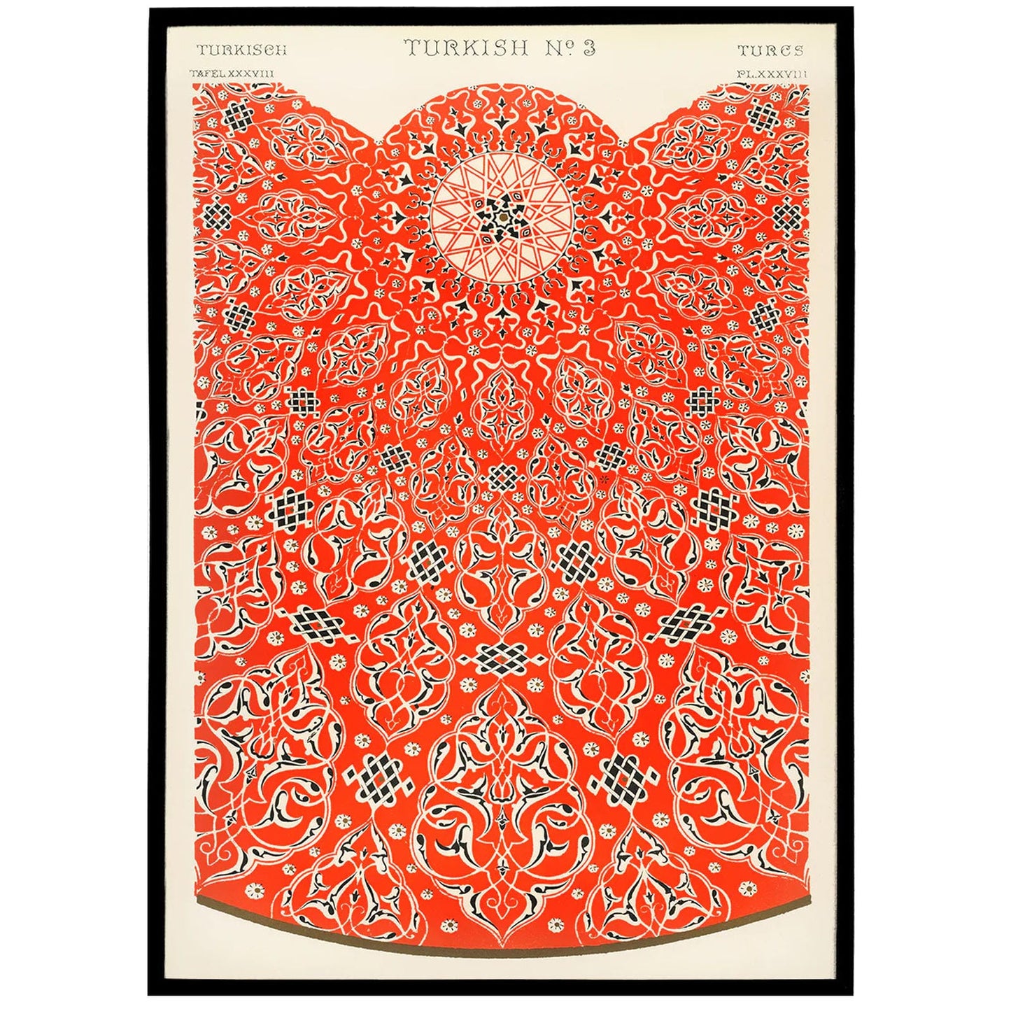 Turkisch, O. Jones Poster