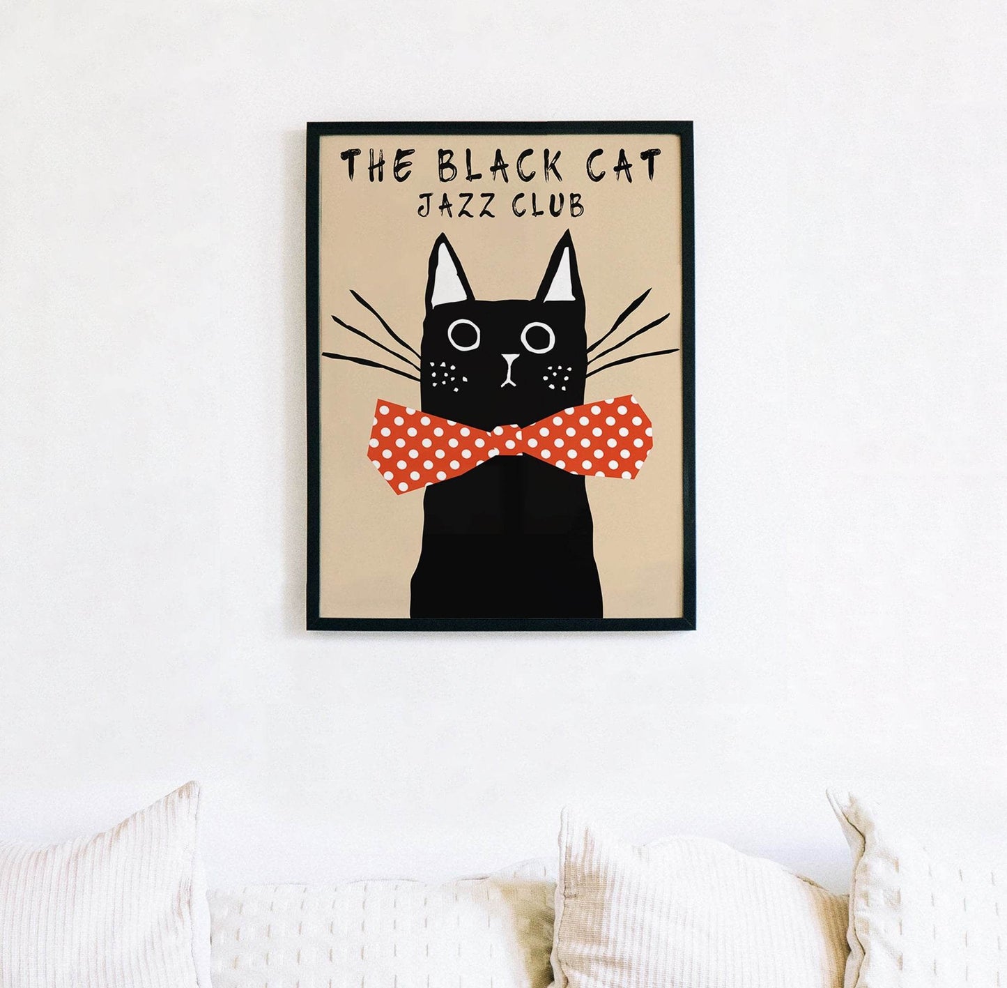 Jazz Poster - The Black Cat - HypeSheriff Europe