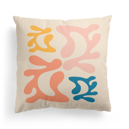 Nature Composition Throw Pillow