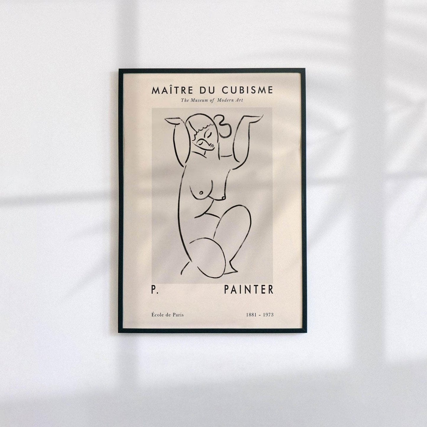 Master of Cubism Art Print - HypeSheriff Europe
