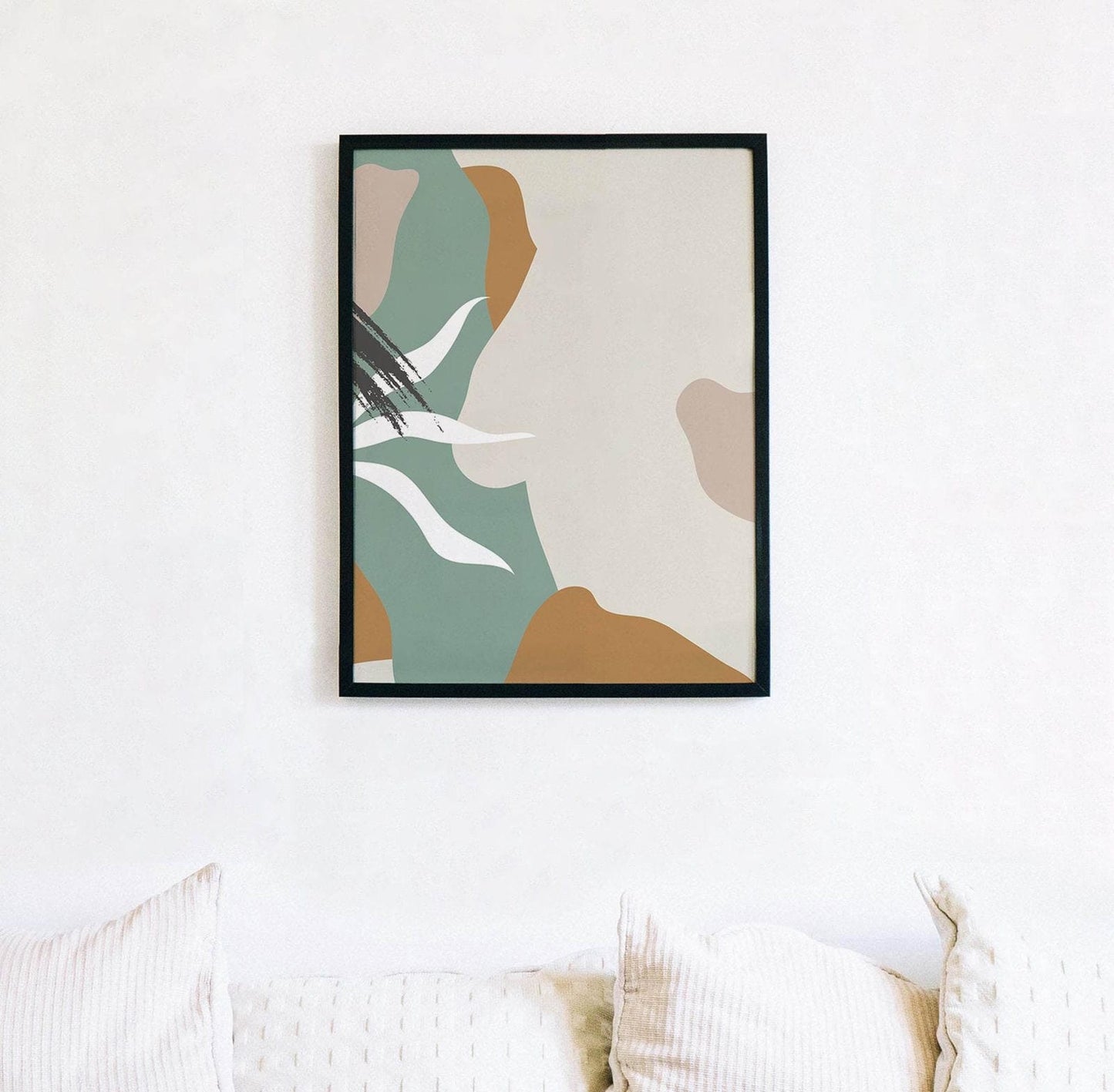 Beige Nature Inspired Print - HypeSheriff Europe