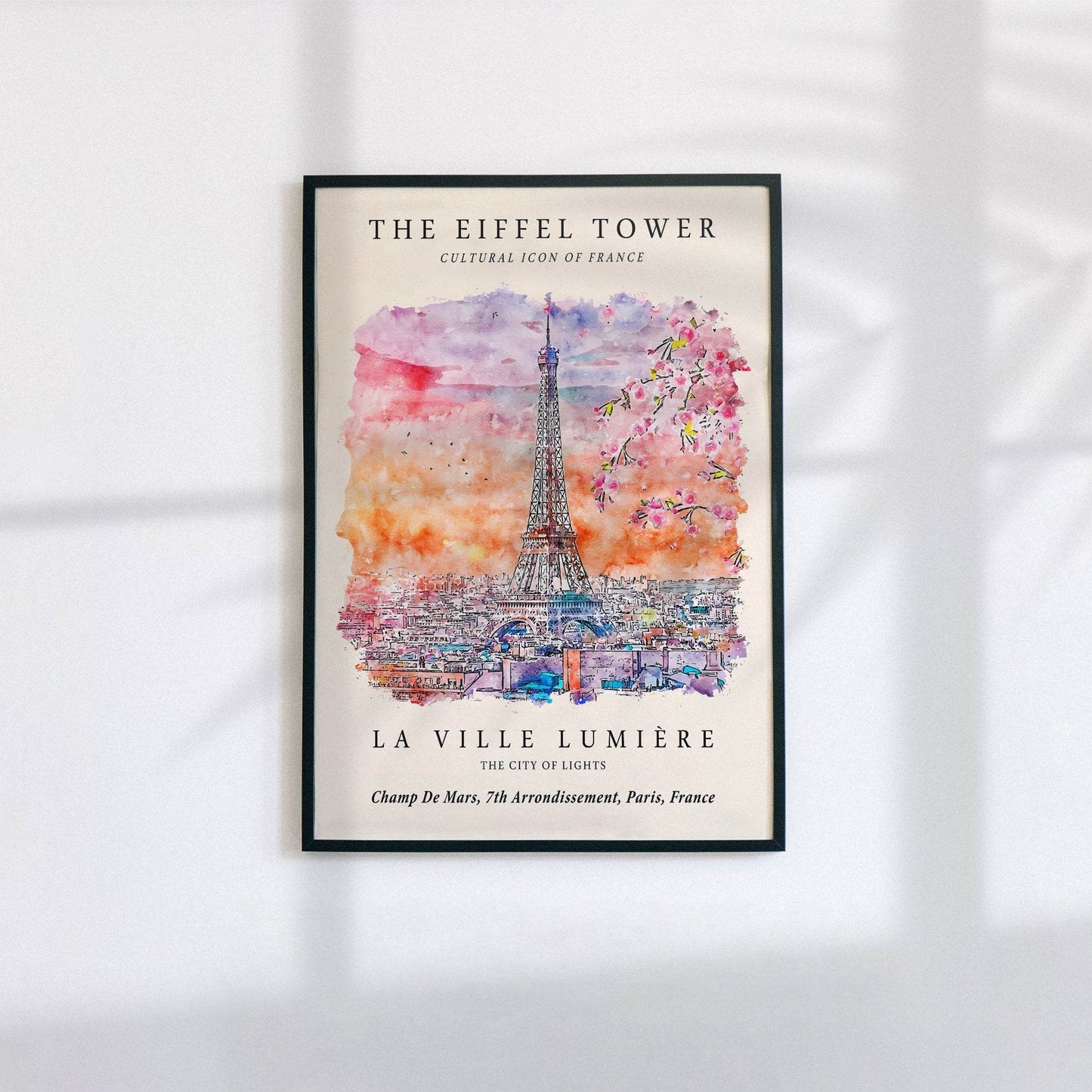 Paris Travel Poster - HypeSheriff Europe