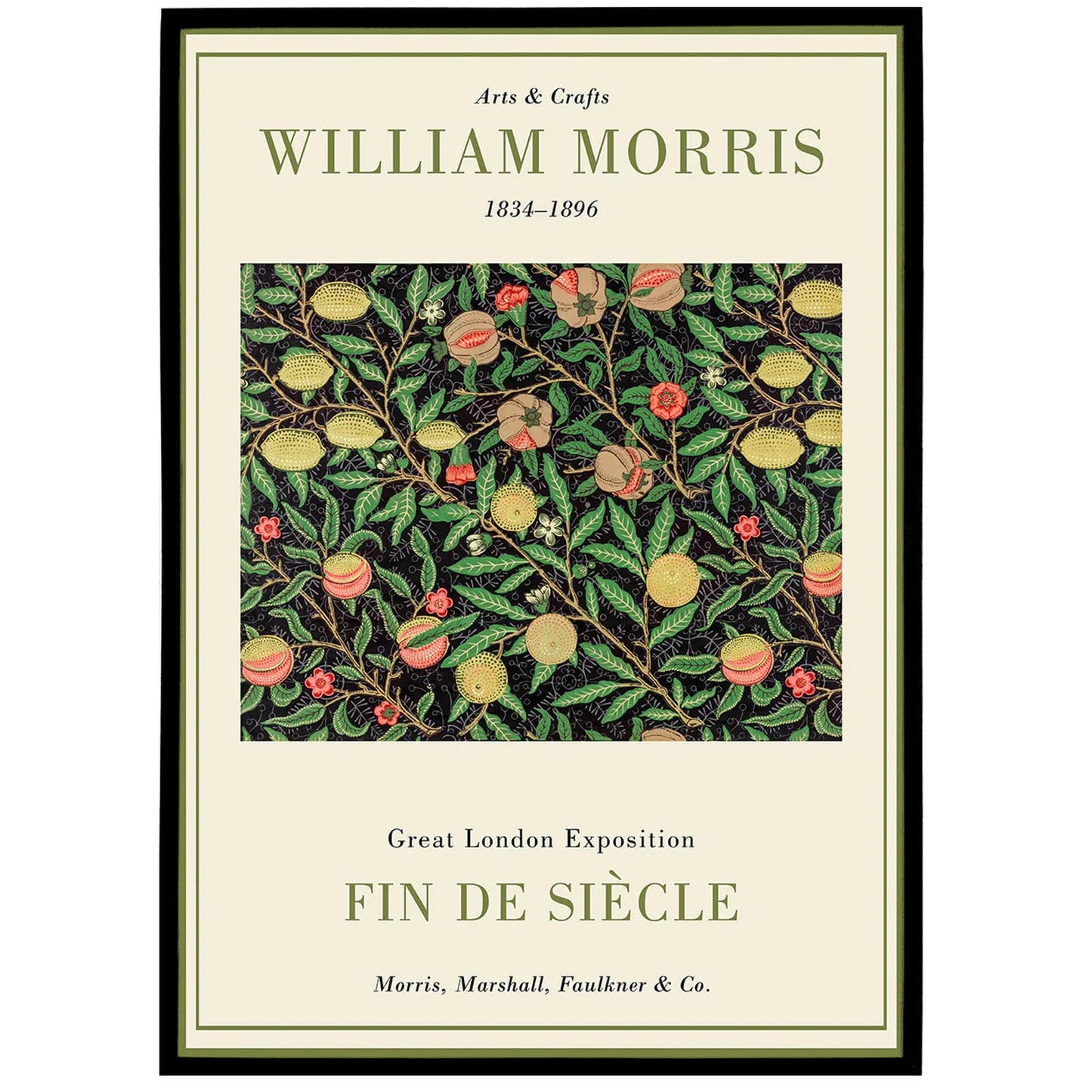 William Morris, Arts&Crafts Poster