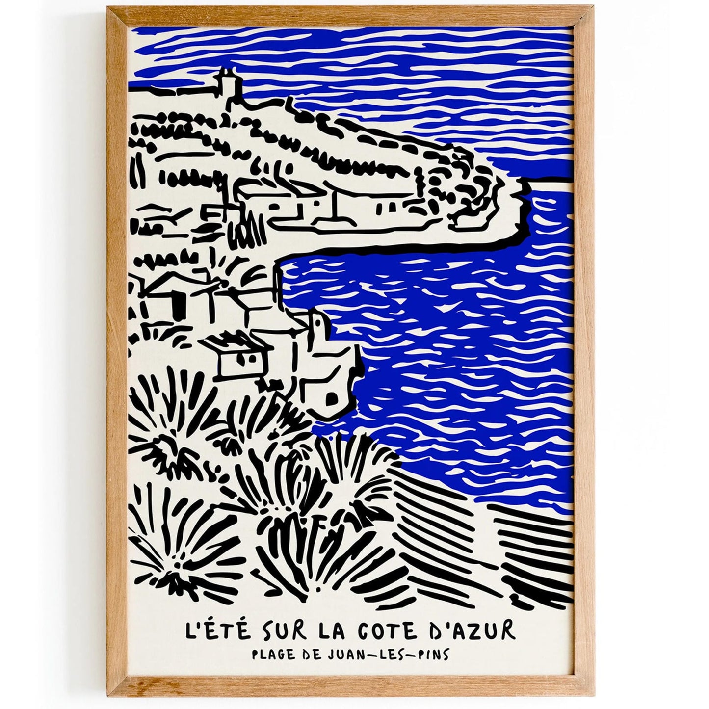 Cote d'Azur, French Rivera Poster