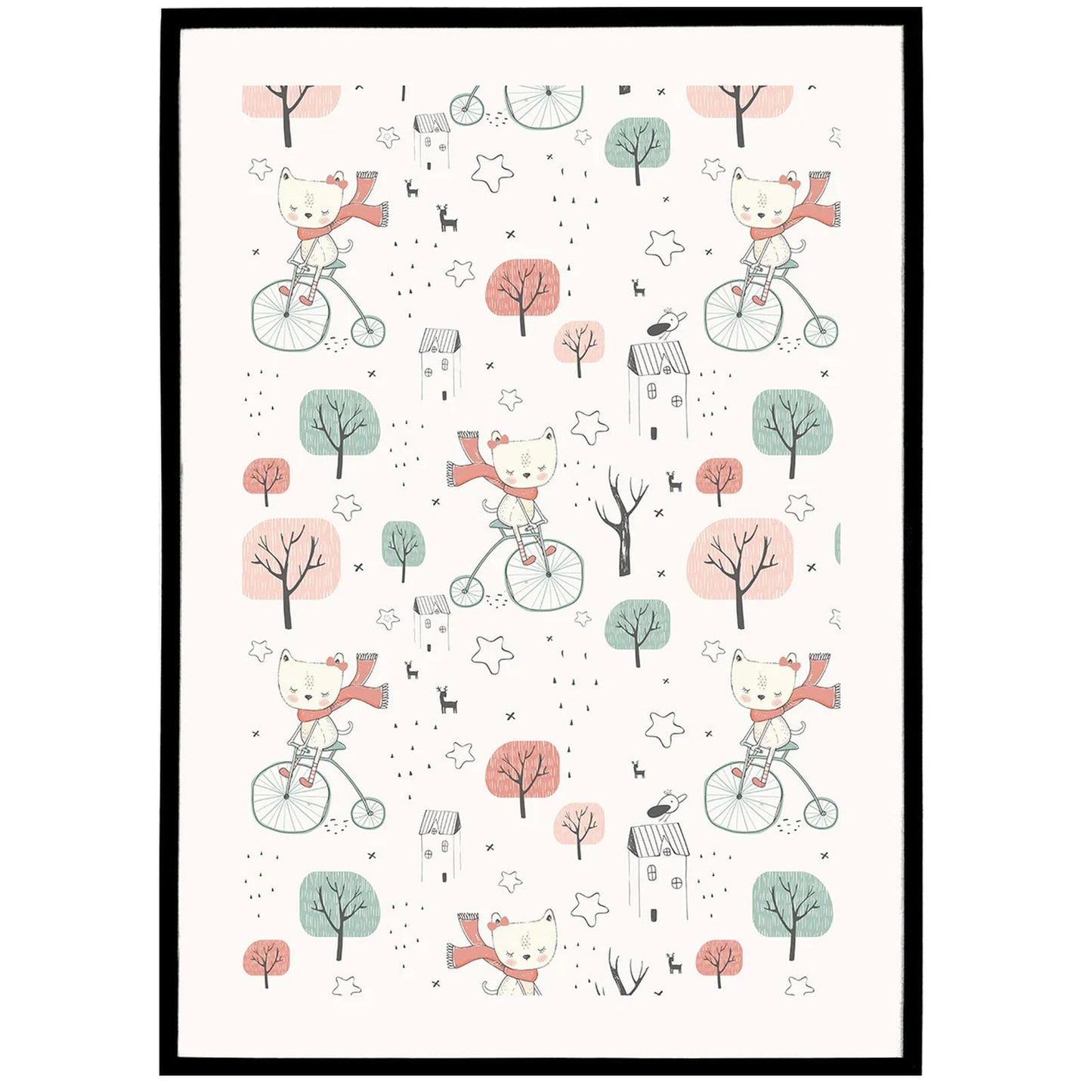 Kitty Traveler Poster