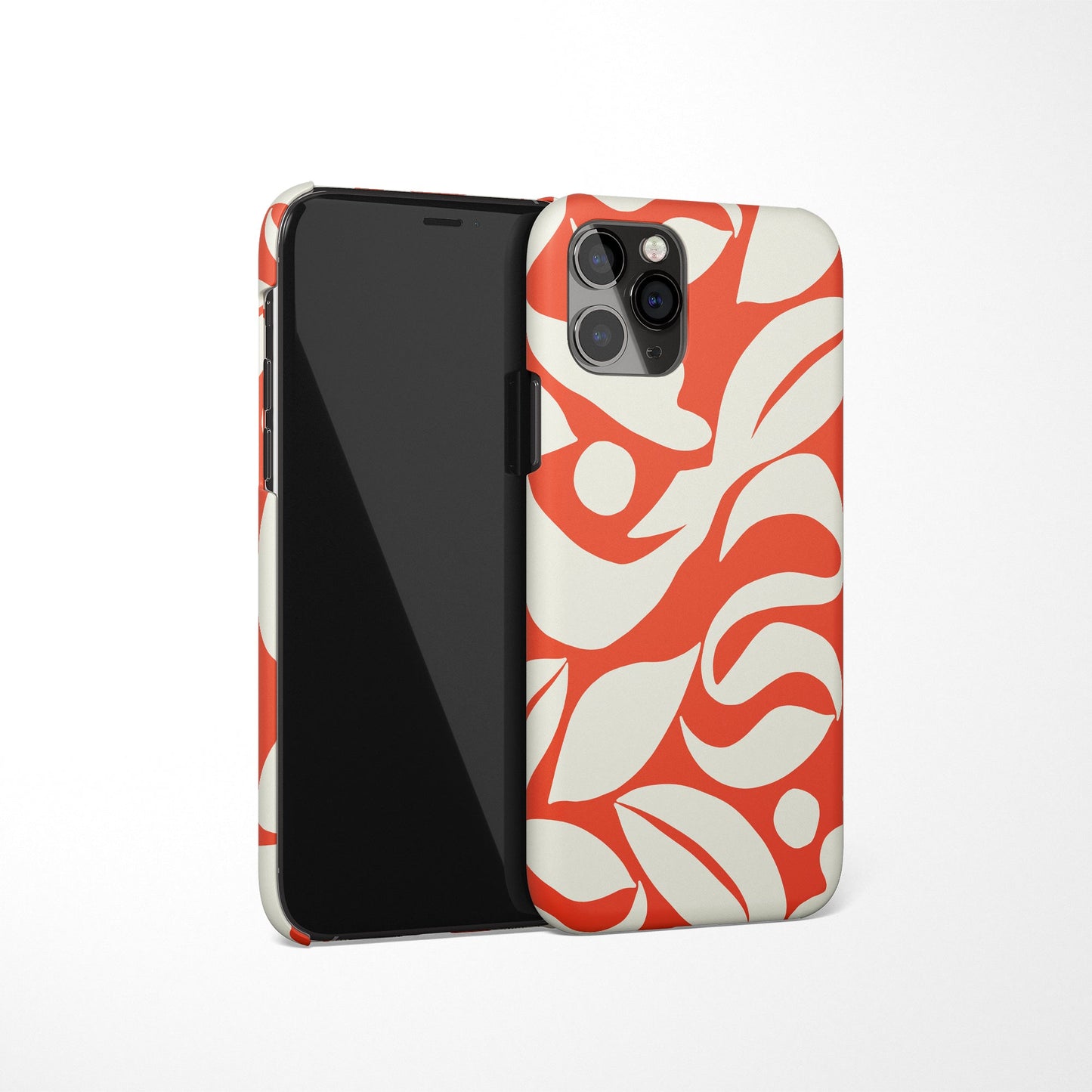 Red and White iPhone Case
