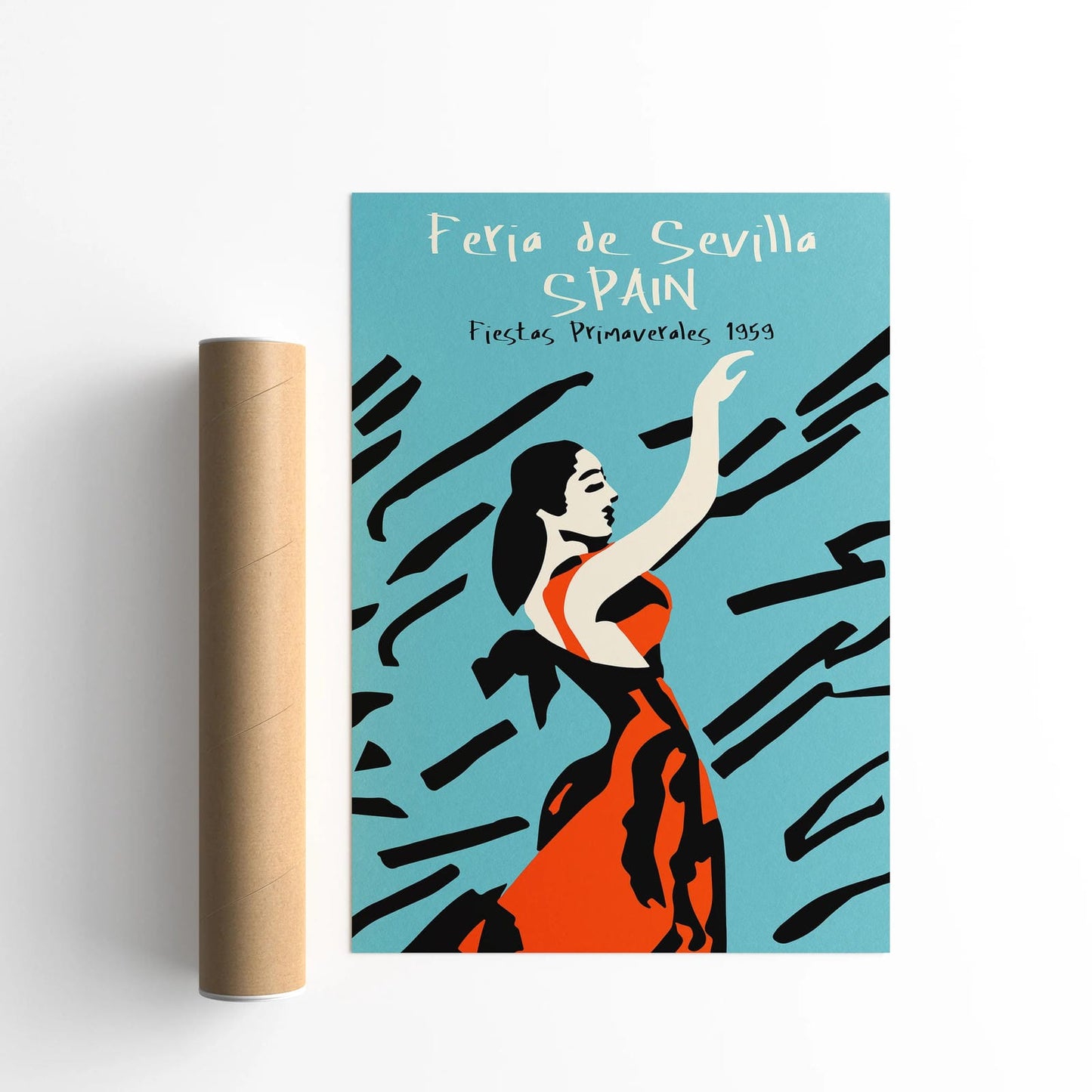Spain Feria de Sevilla 1959 Poster