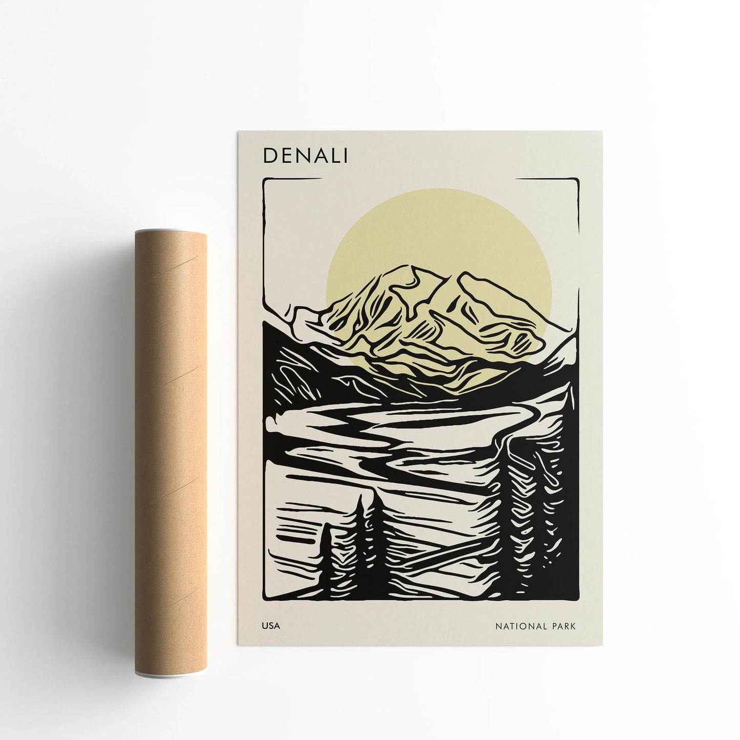 Denali National Park Poster
