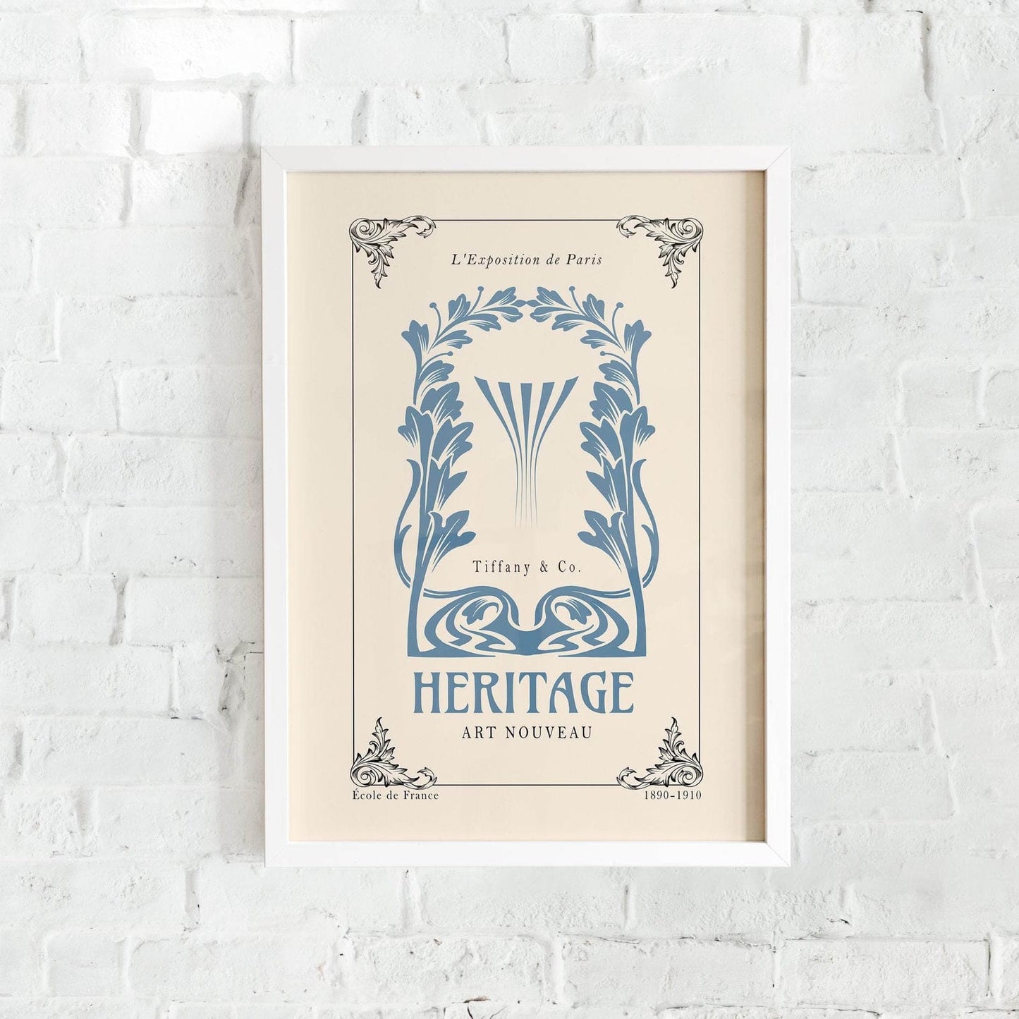 Heritage Art Nouveau Poster - HypeSheriff Europe