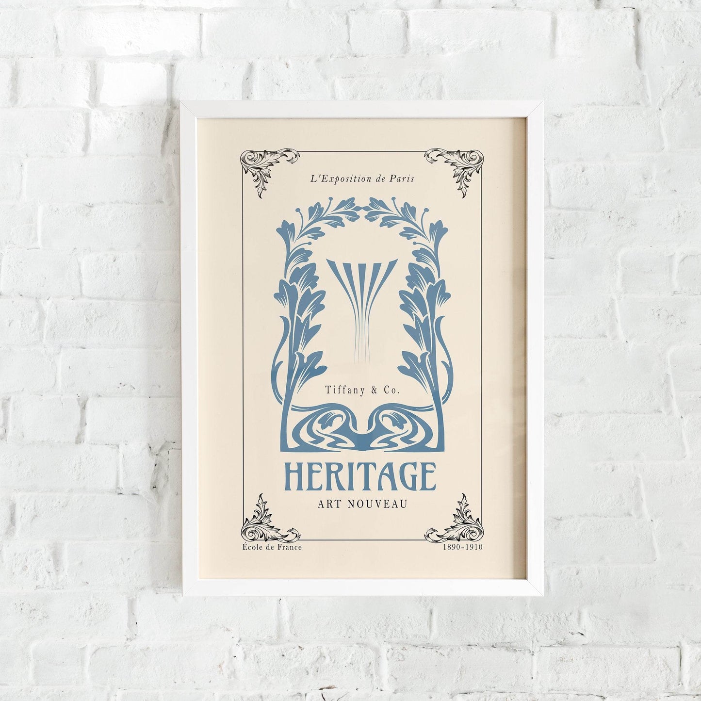 Heritage Art Nouveau Poster - HypeSheriff Europe