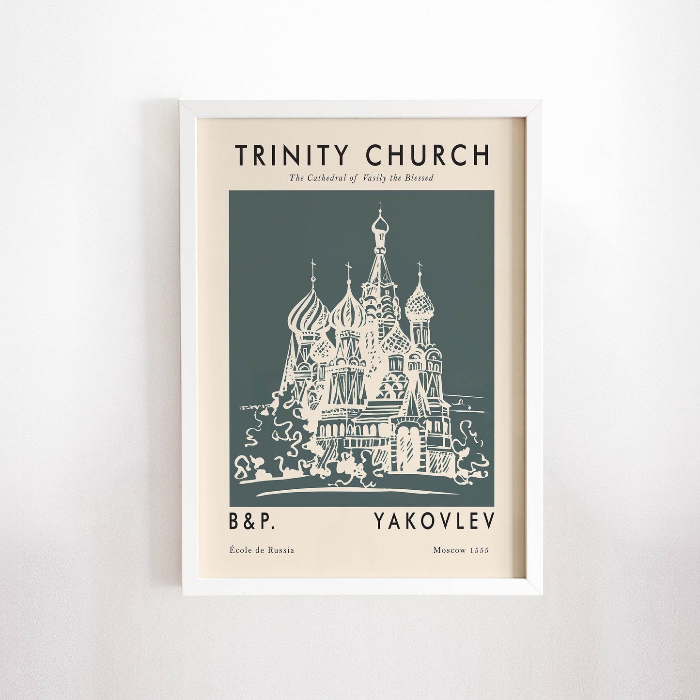 Moscow Poster - HypeSheriff Europe