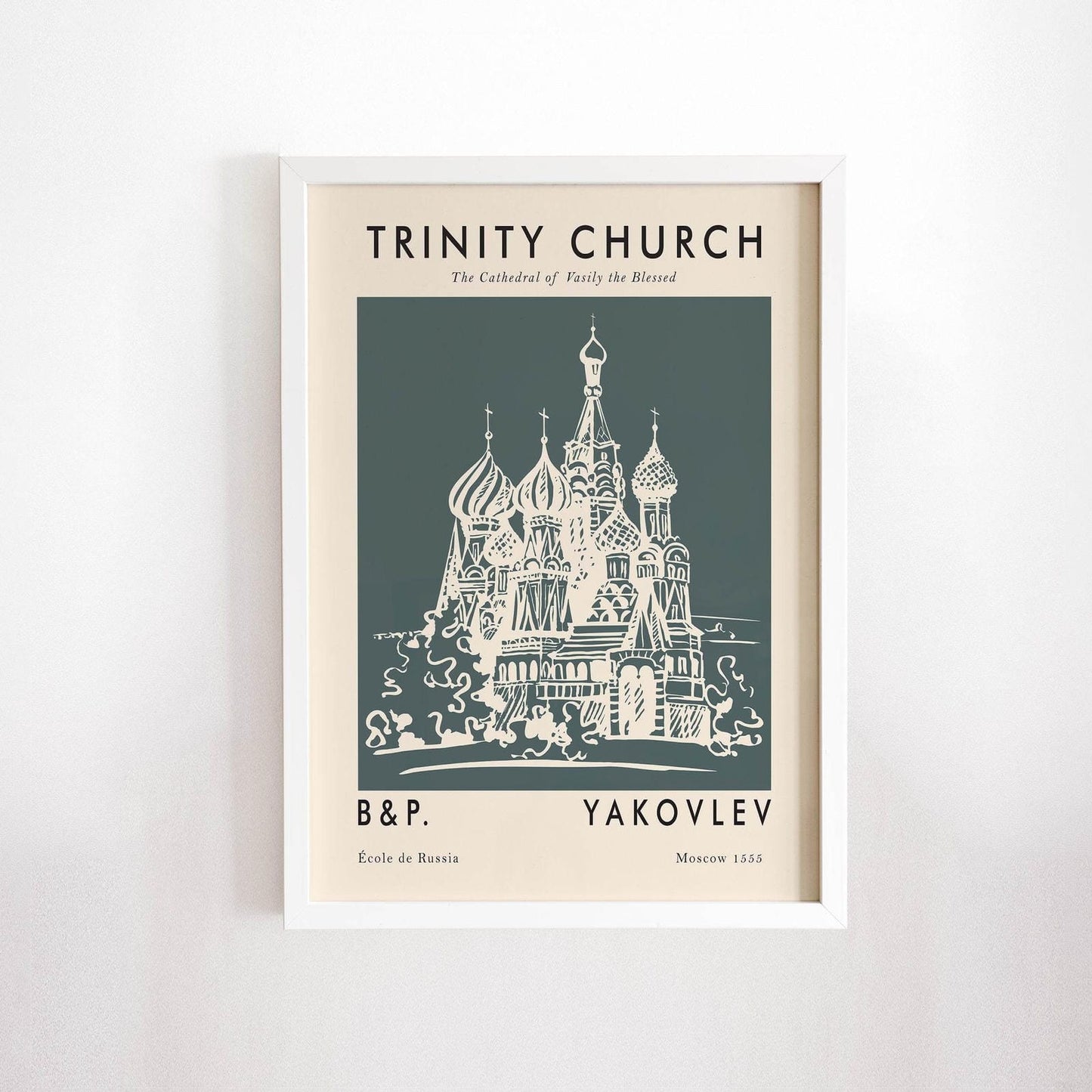 Moscow Poster - HypeSheriff Europe