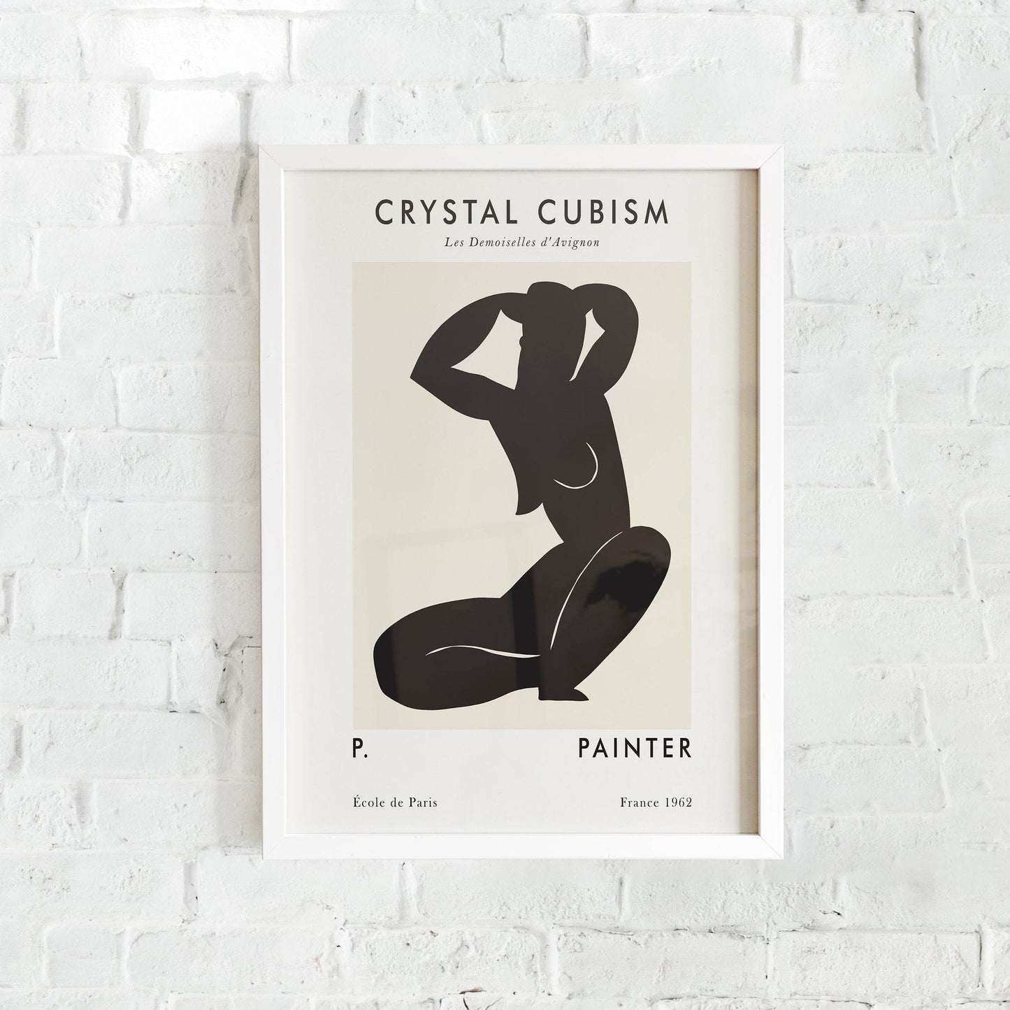 Cubism Woman Print - HypeSheriff Europe