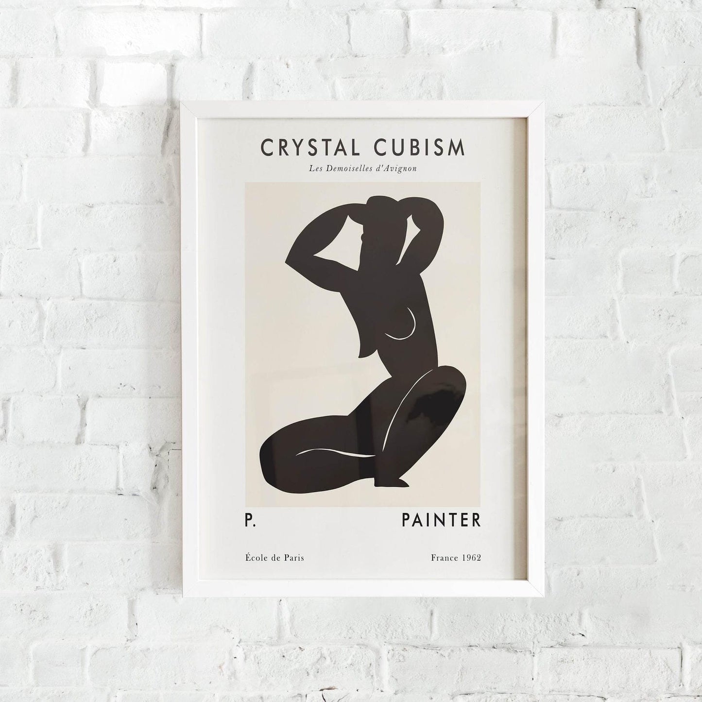 Cubism Woman Print - HypeSheriff Europe