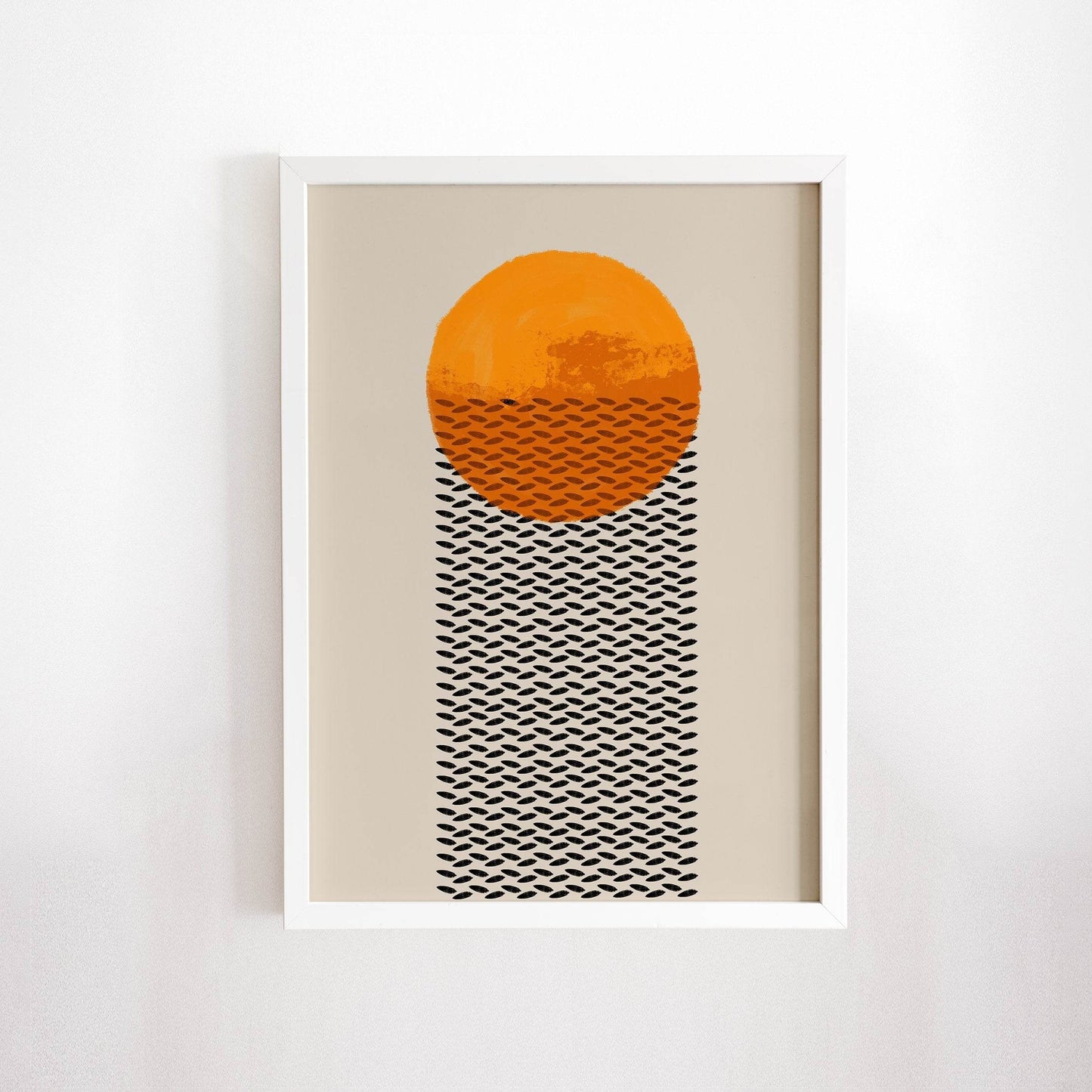 Mid Century Sun Print - HypeSheriff Europe