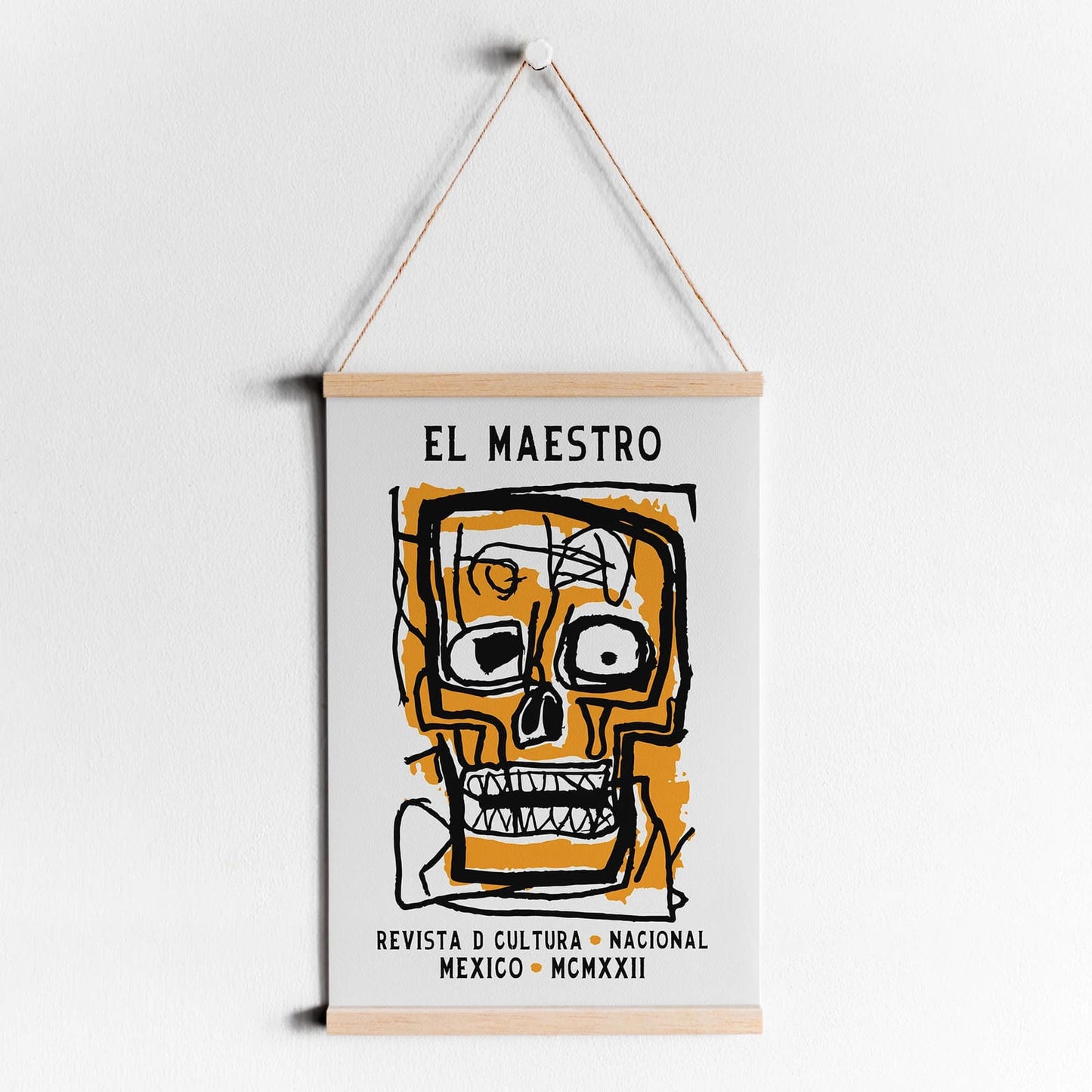 El Maestro Mexican Art Exhibition Poster