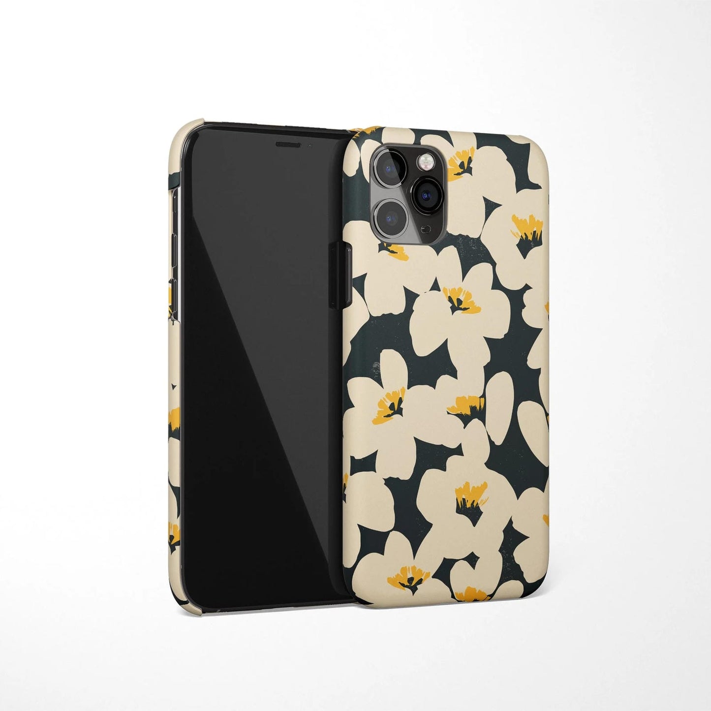 iPhone Case with Vintage Flowers Print