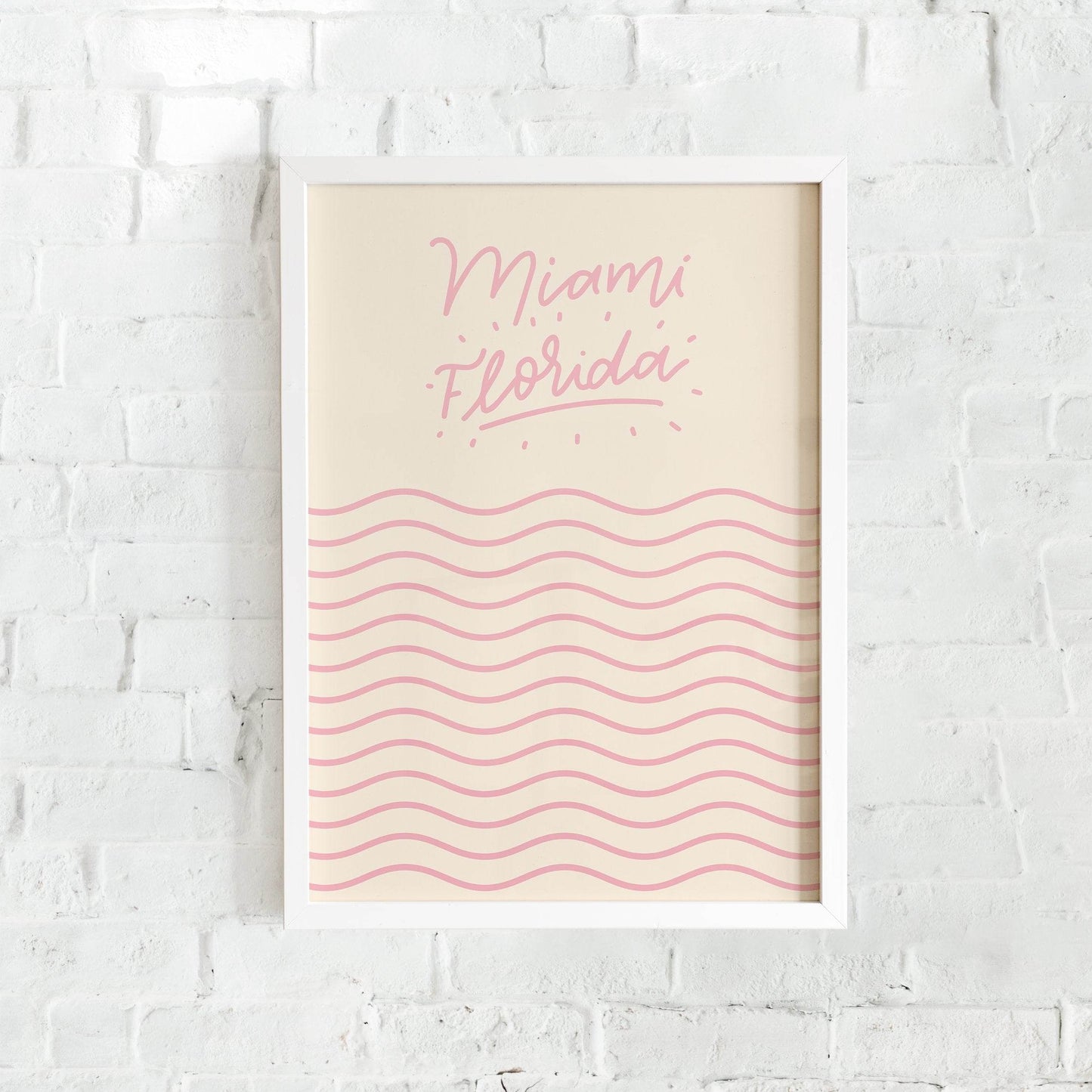 Miami Florida Poster - HypeSheriff Europe