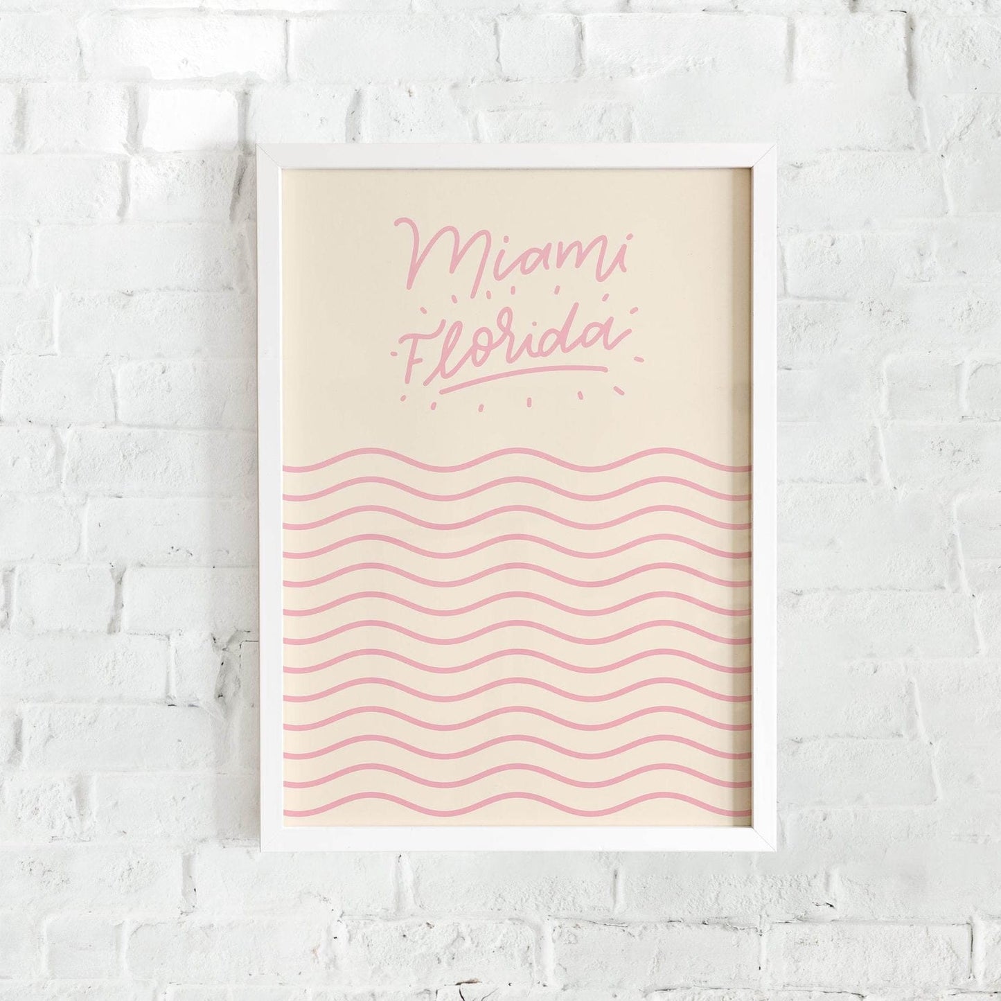 Miami Florida Poster - HypeSheriff Europe