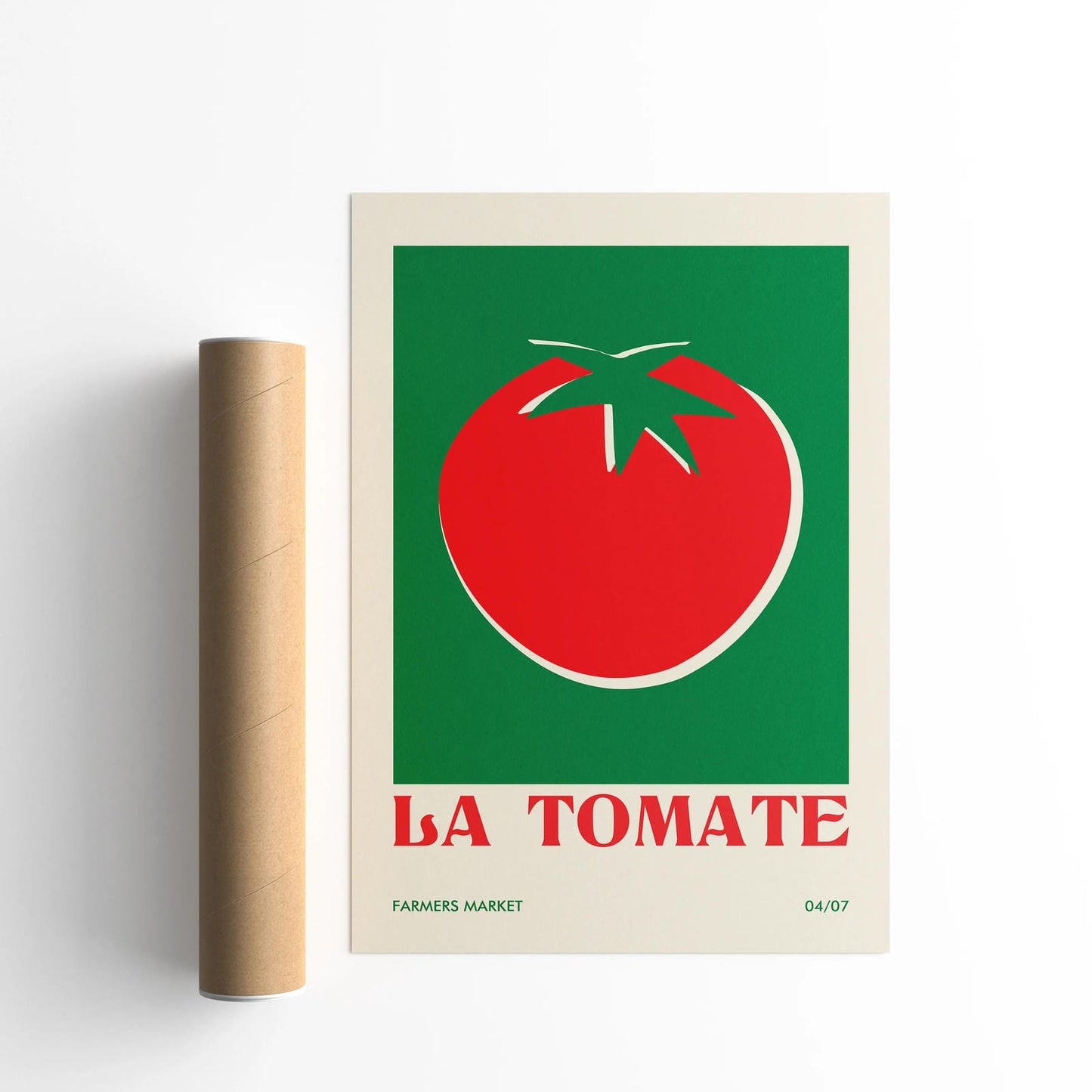 La Tomate Tomato Retro French Poster
