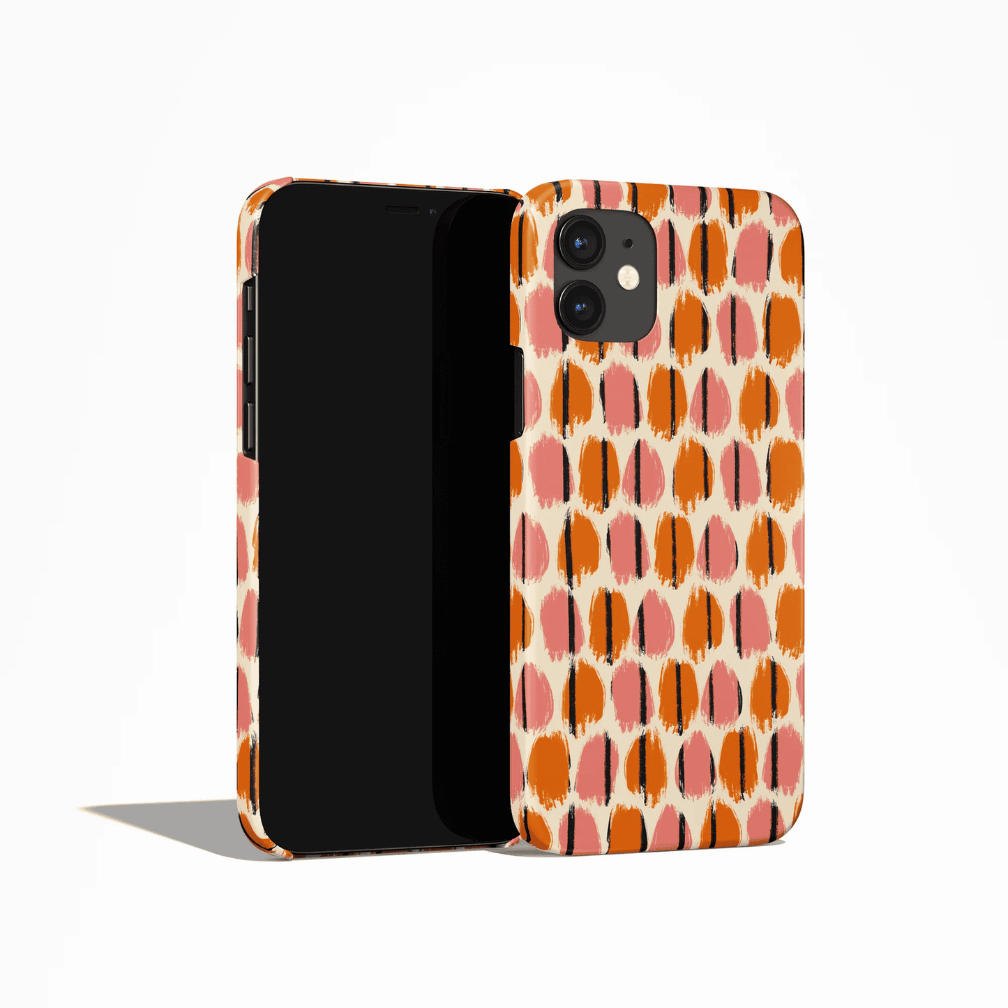 Retro Abstract Pattern iPhone Case